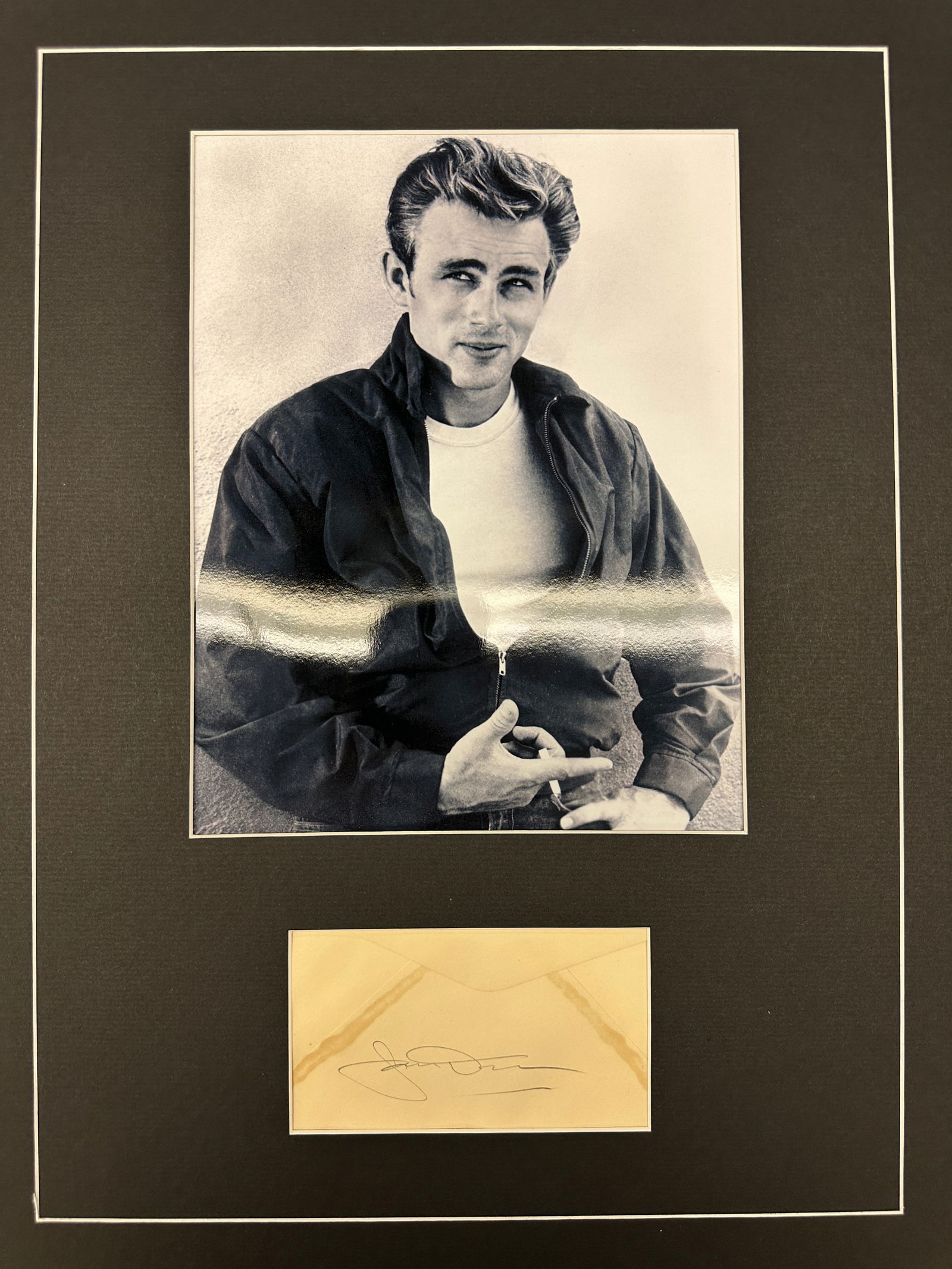 James Dean Autograph Display (1 of 1)