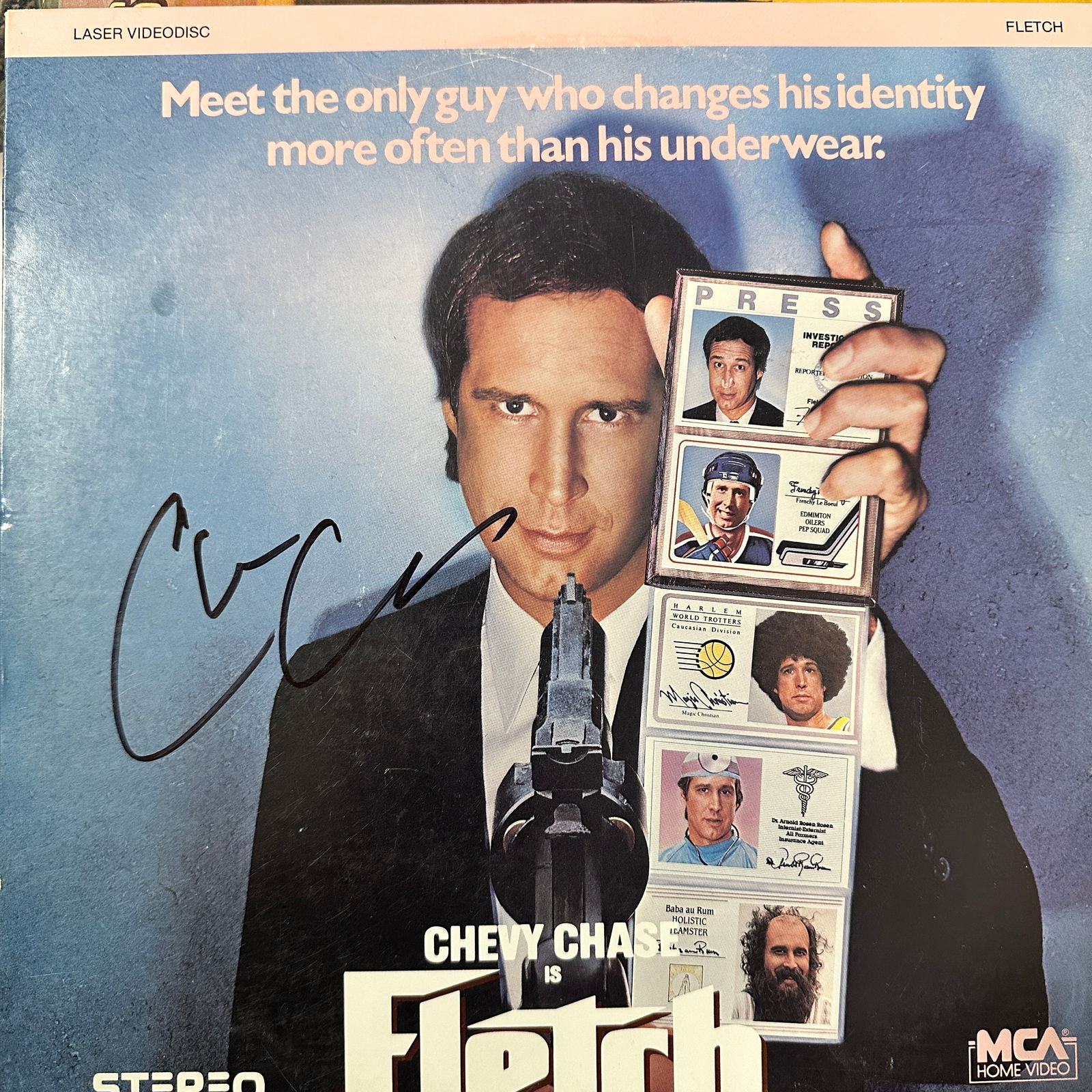 Chevy Chase Autographed Album (1 of 1)