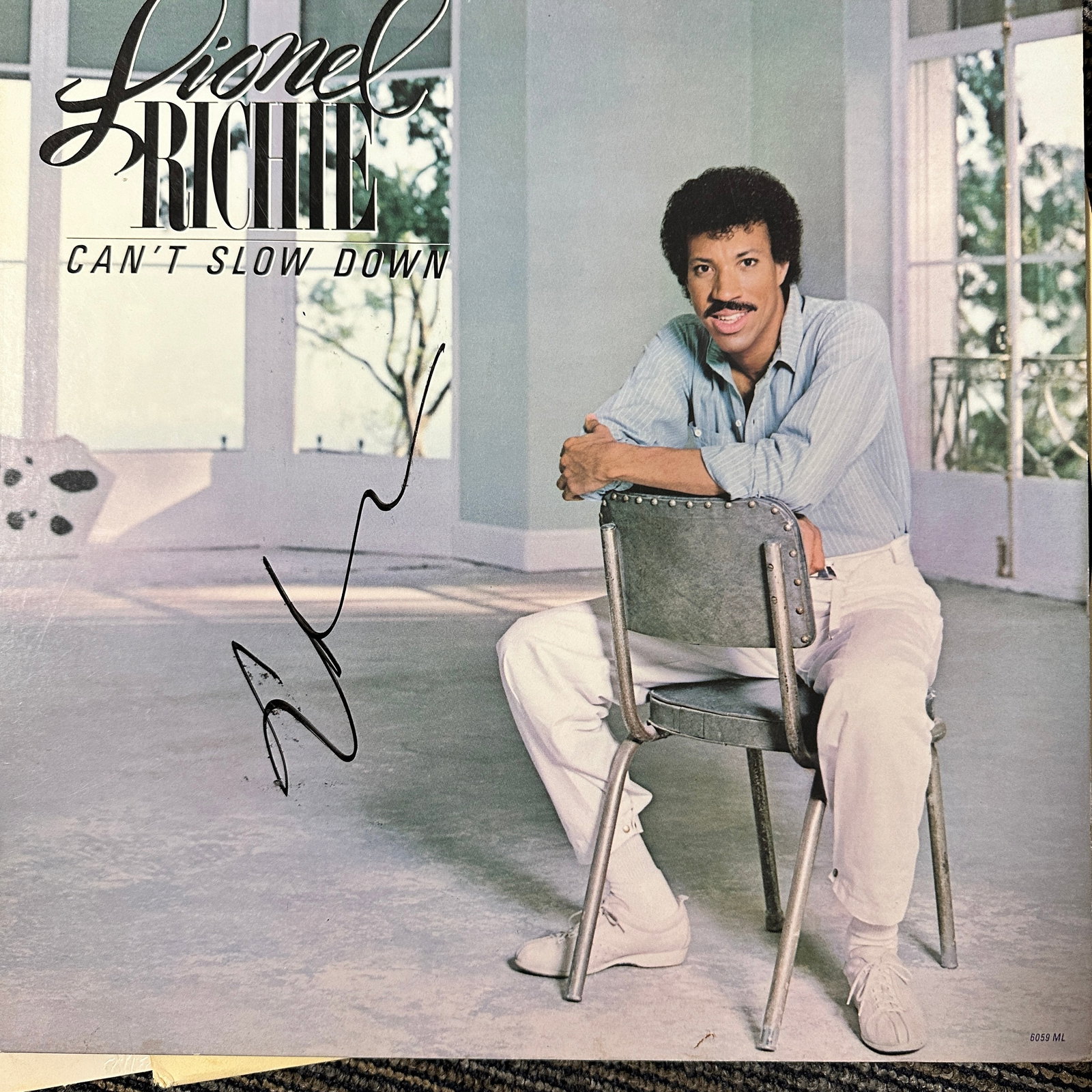 Lionel Richie Autographed Album: Displays are not framed, and can be framed for a cost. Framed items will state they are framed in the name of the item. All signed items come with a COA. All items now come with a 3rd Party COA from P