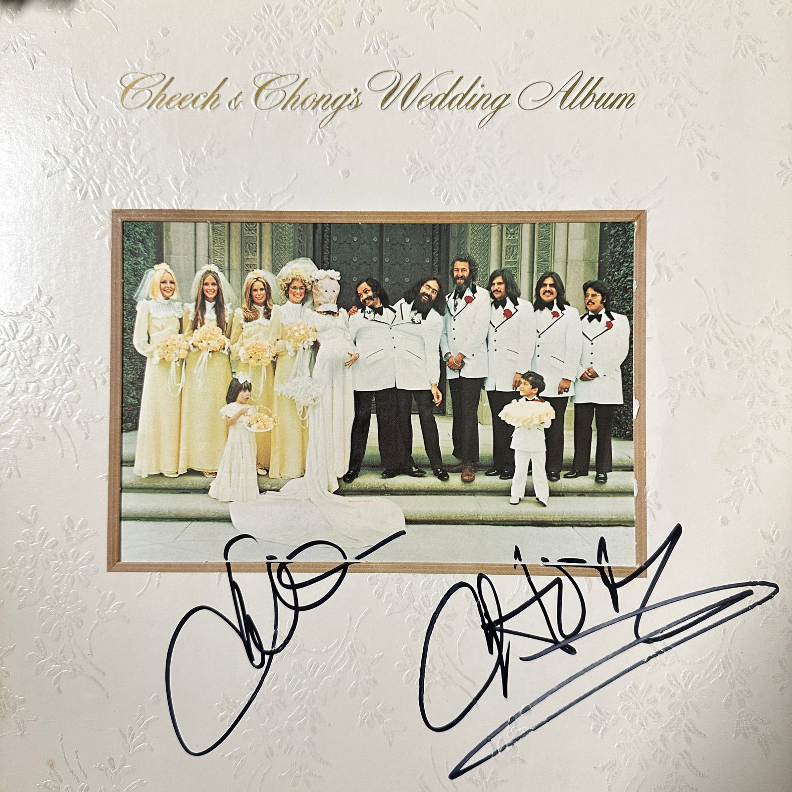 Cheech and Chong Autographed ALBUM: Displays are not framed, and can be framed for a cost. Framed items will state they are framed in the name of the item. All signed items come with a COA. All items now come with a 3rd Party COA from P