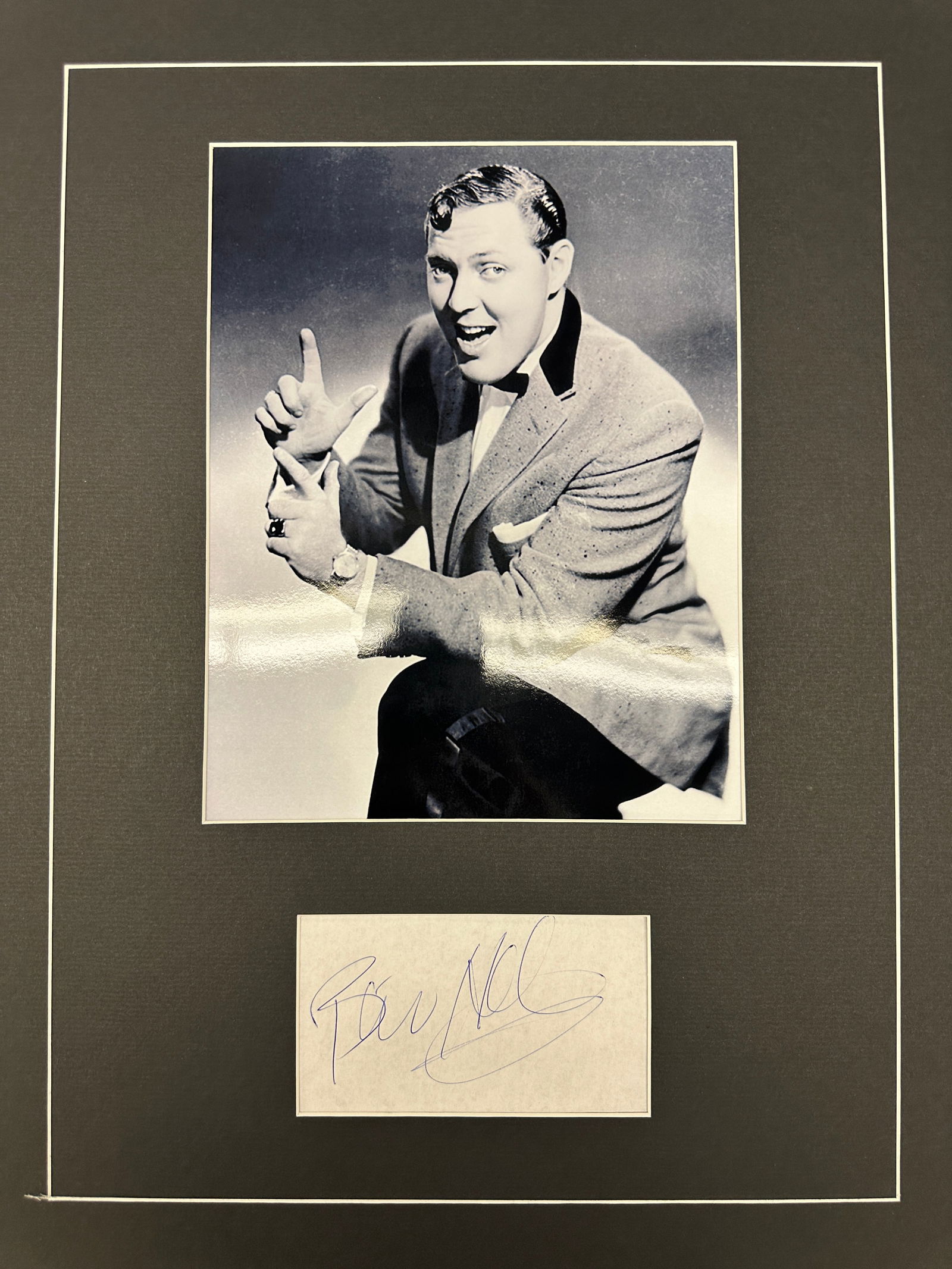 Bill Haley Autograph Display (1 of 1)