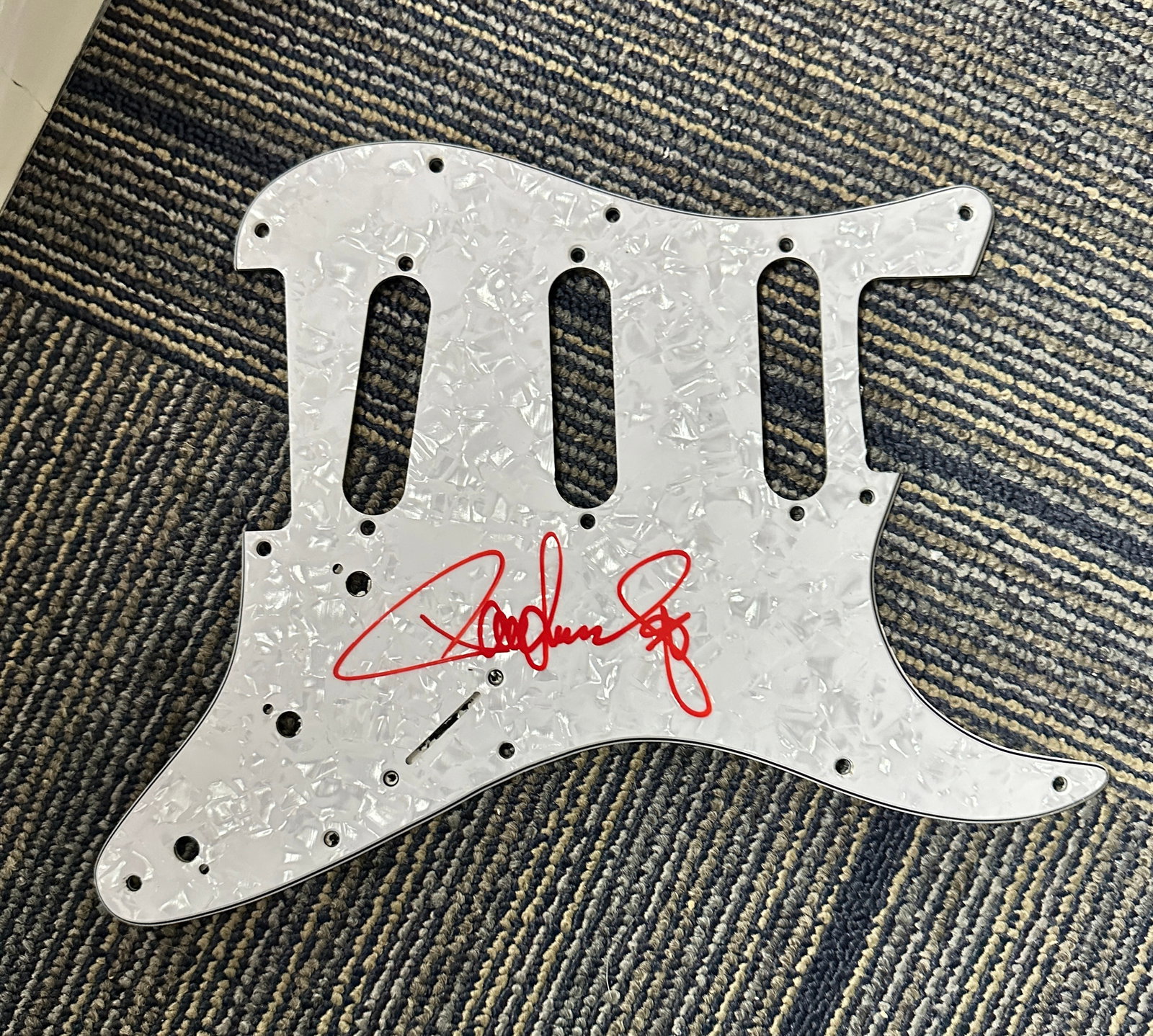 Paul Stanley Autographed Pickguard (1 of 1)