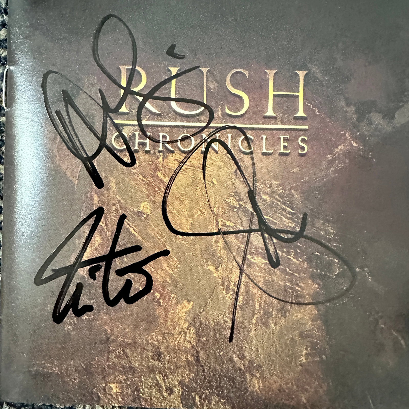 Rush Autographed Cd Cover All 3 (1 of 2)