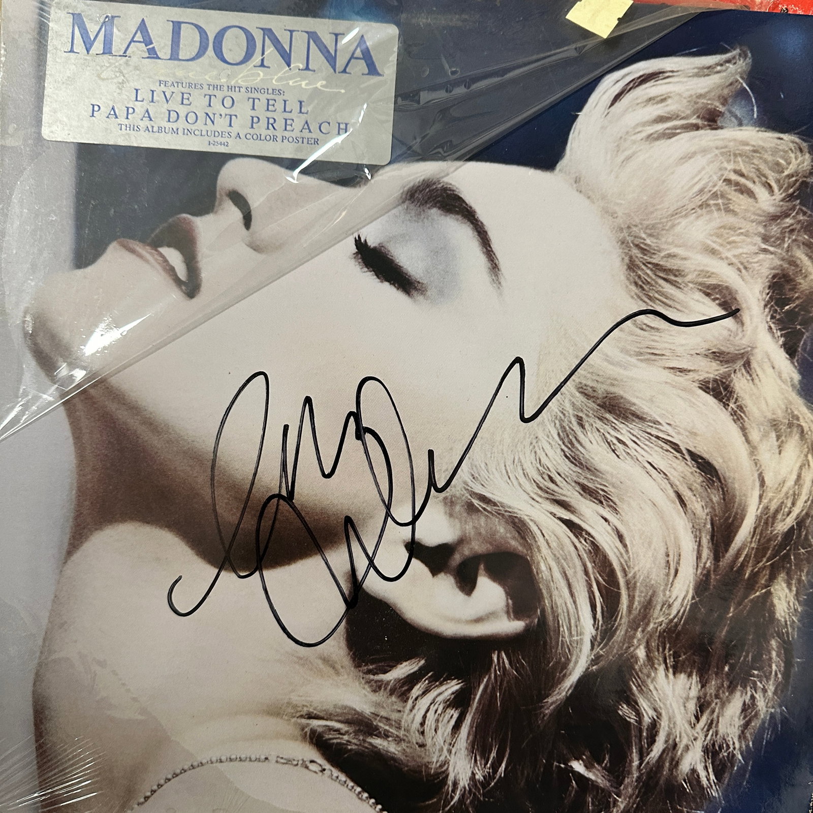 Madonna Autographed Album (1 of 2)