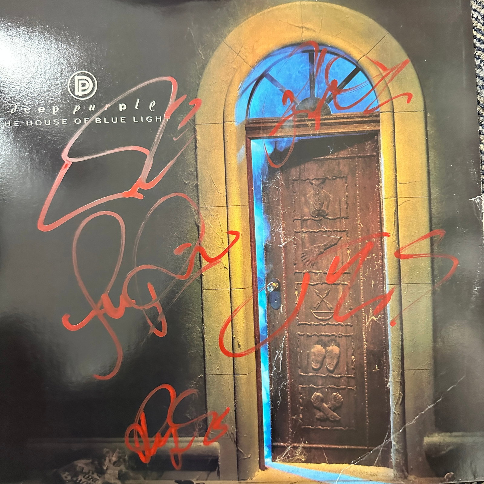 Deep Purple Autographed Album All 5 (1 of 2)