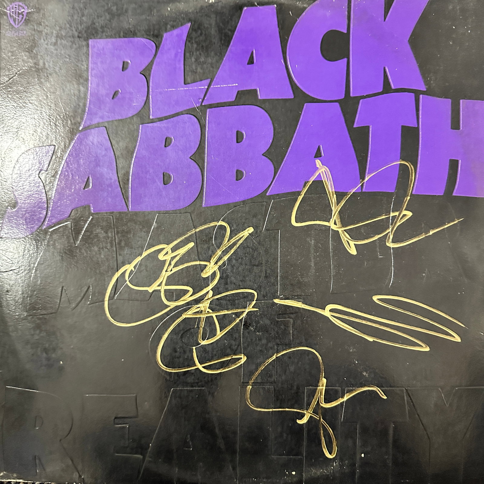 Black Sabbath Autographed ALBUM All 4 (1 of 2)