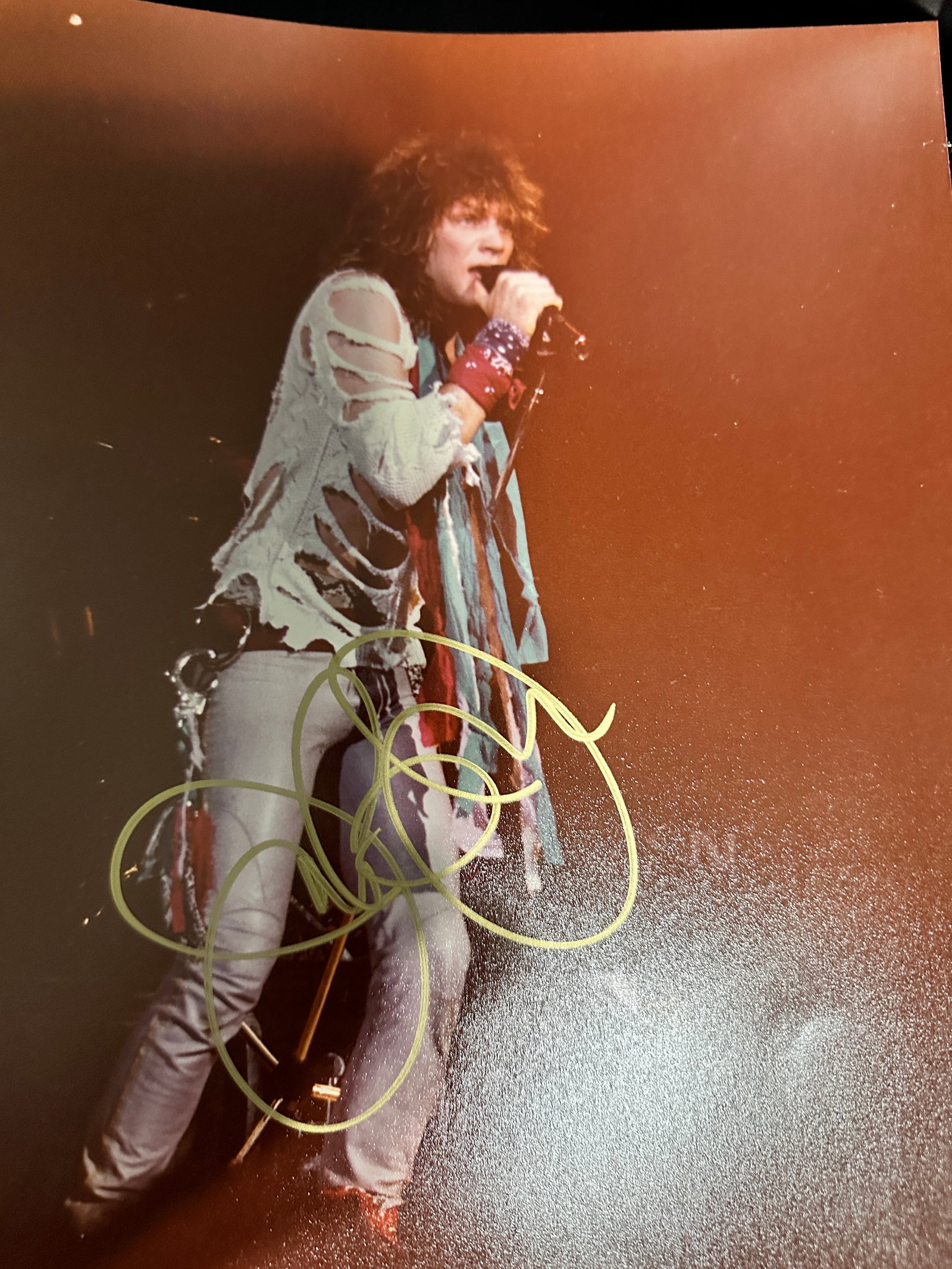 Jon Bon Jovi Autographed 8x10 (1 of 2)