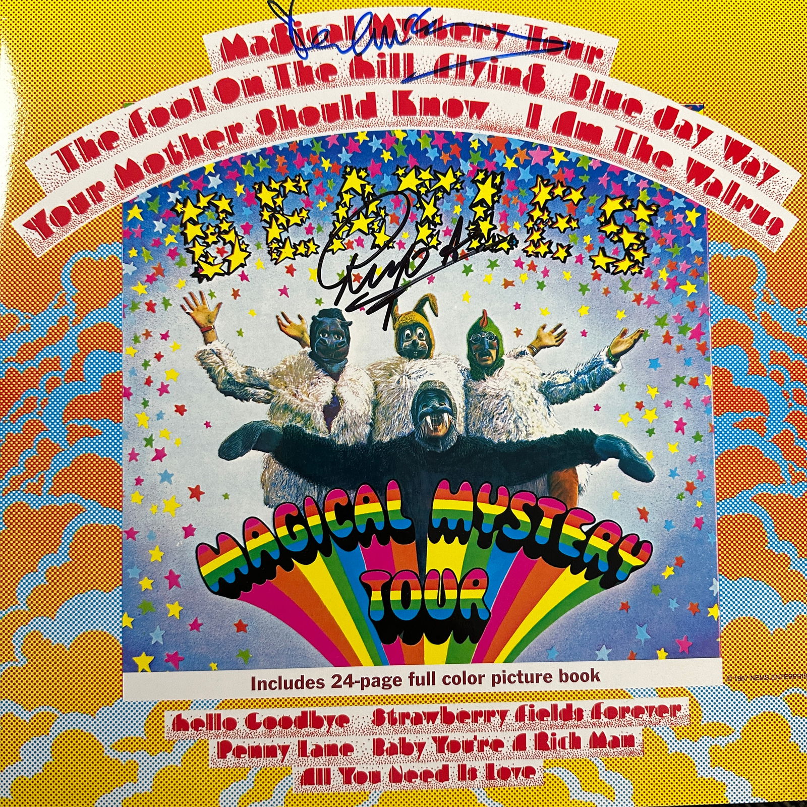 Paul McCartney Autographed Album Ringo (1 of 2)