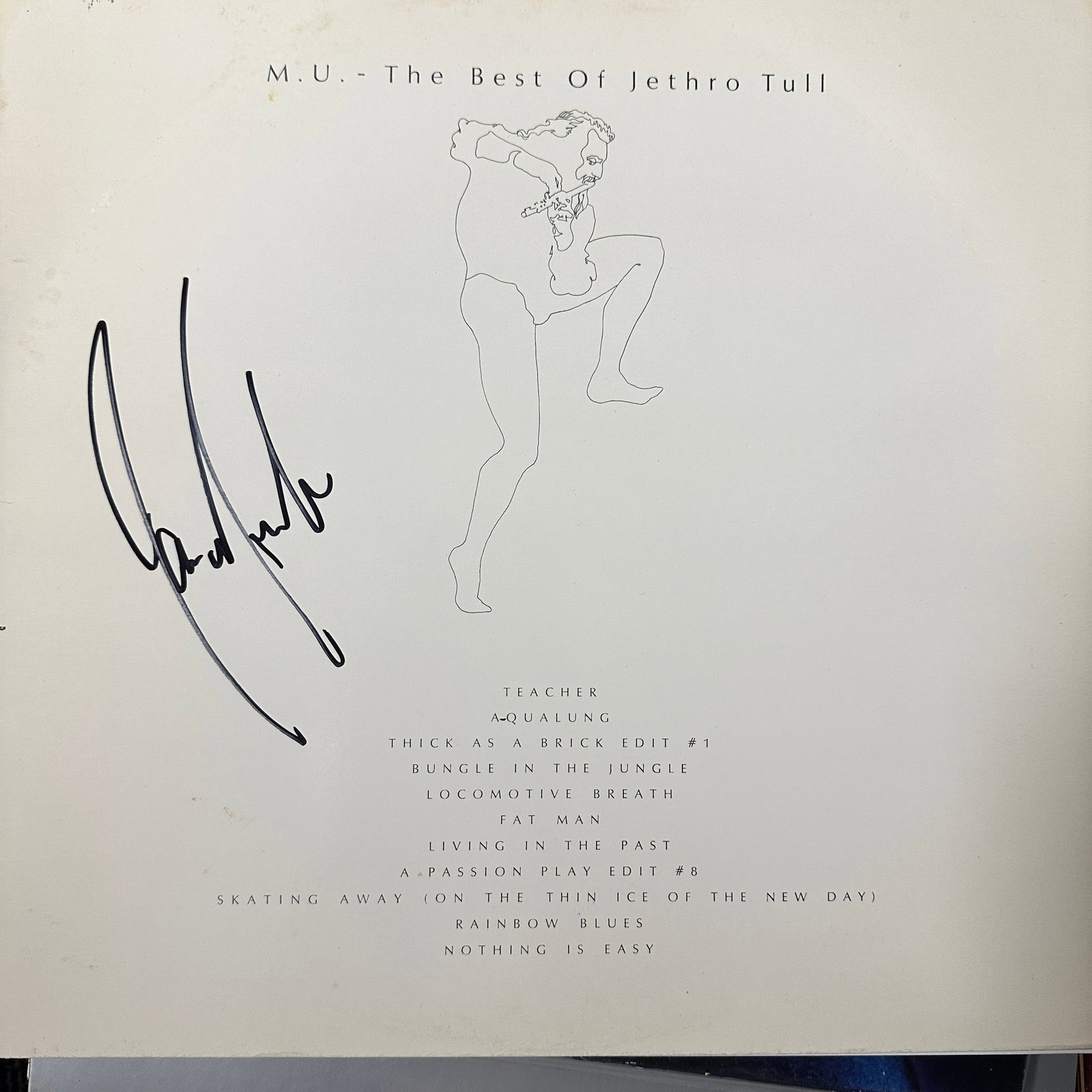 Ian Anderson AUTOGRAPHED Album: Displays are not framed, and can be framed for a cost. Framed items will state they are framed in the name of the item. All signed items come with a COA. All items now come with a 3rd Party COA from P