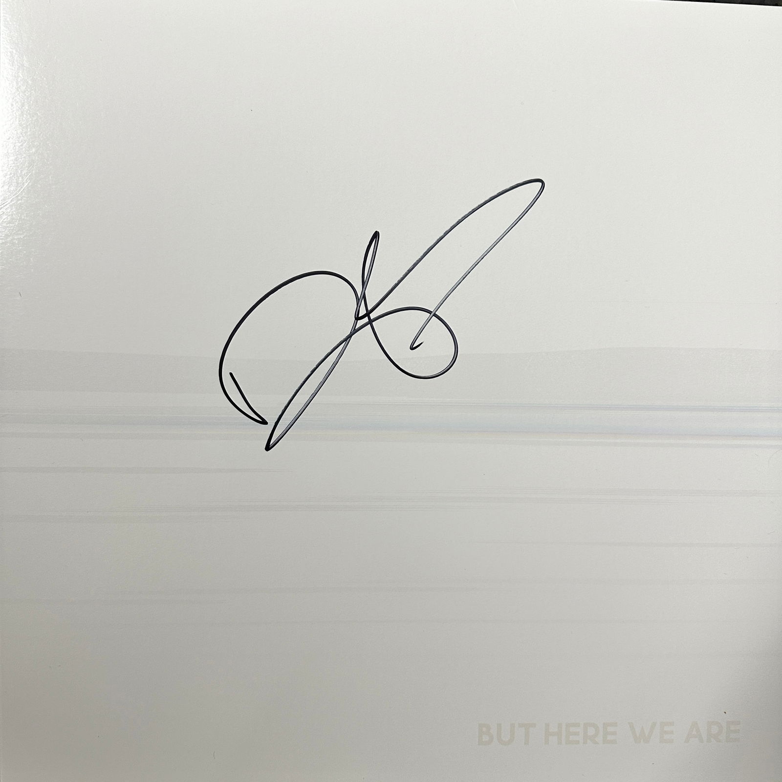 Dave Grohl Autographed ALBUM (1 of 2)