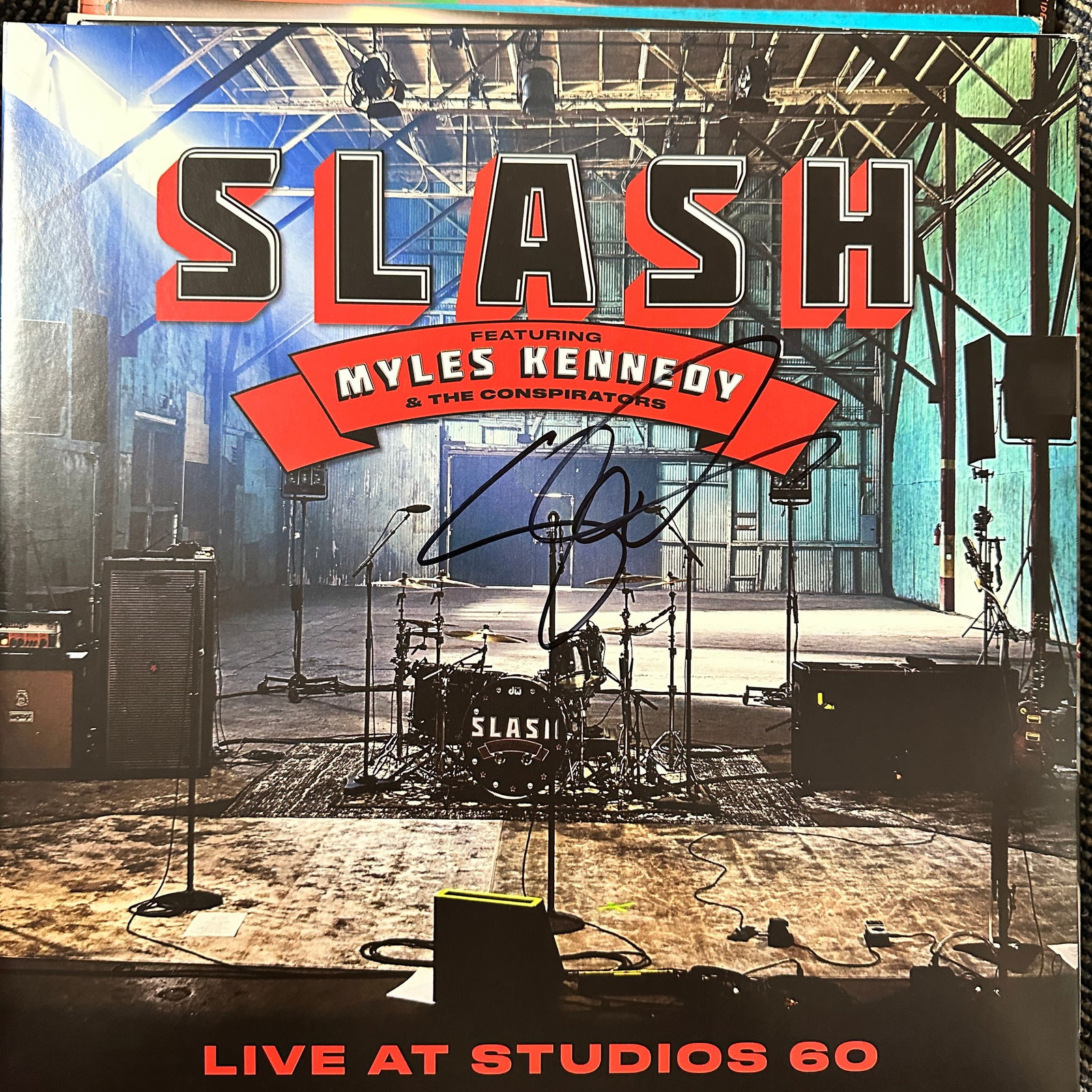 Slash Autographed ALBUM (1 of 2)