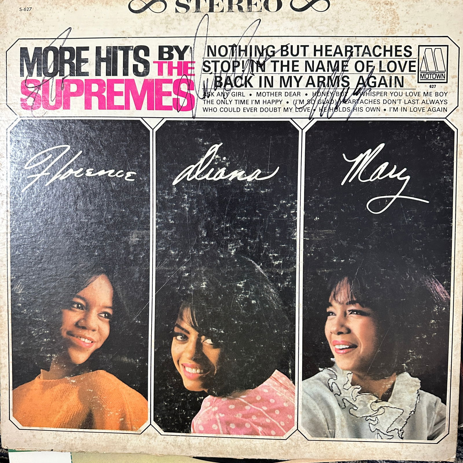 The Supremes Autographed Album All 3: Displays are not framed, and can be framed for a cost. Framed items will state they are framed in the name of the item. All signed items come with a COA. All items now come with a 3rd Party COA from P