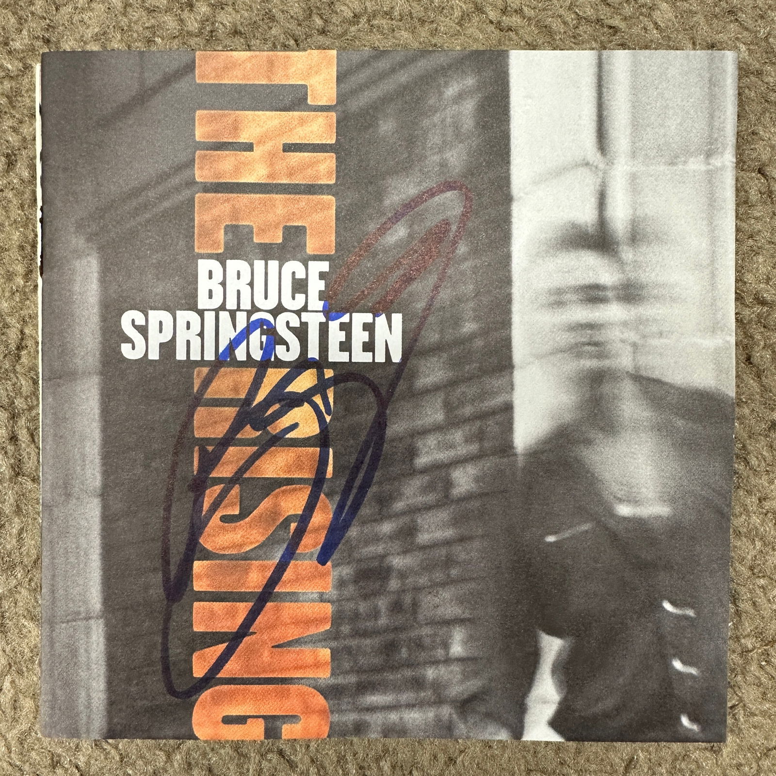 Bruce Springsteen Autographed CD Liner Notes (1 of 2)