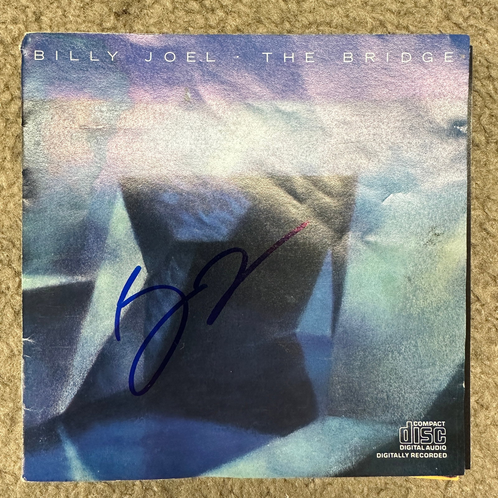 Billy Joel Autographed CD Liner Notes (1 of 2)