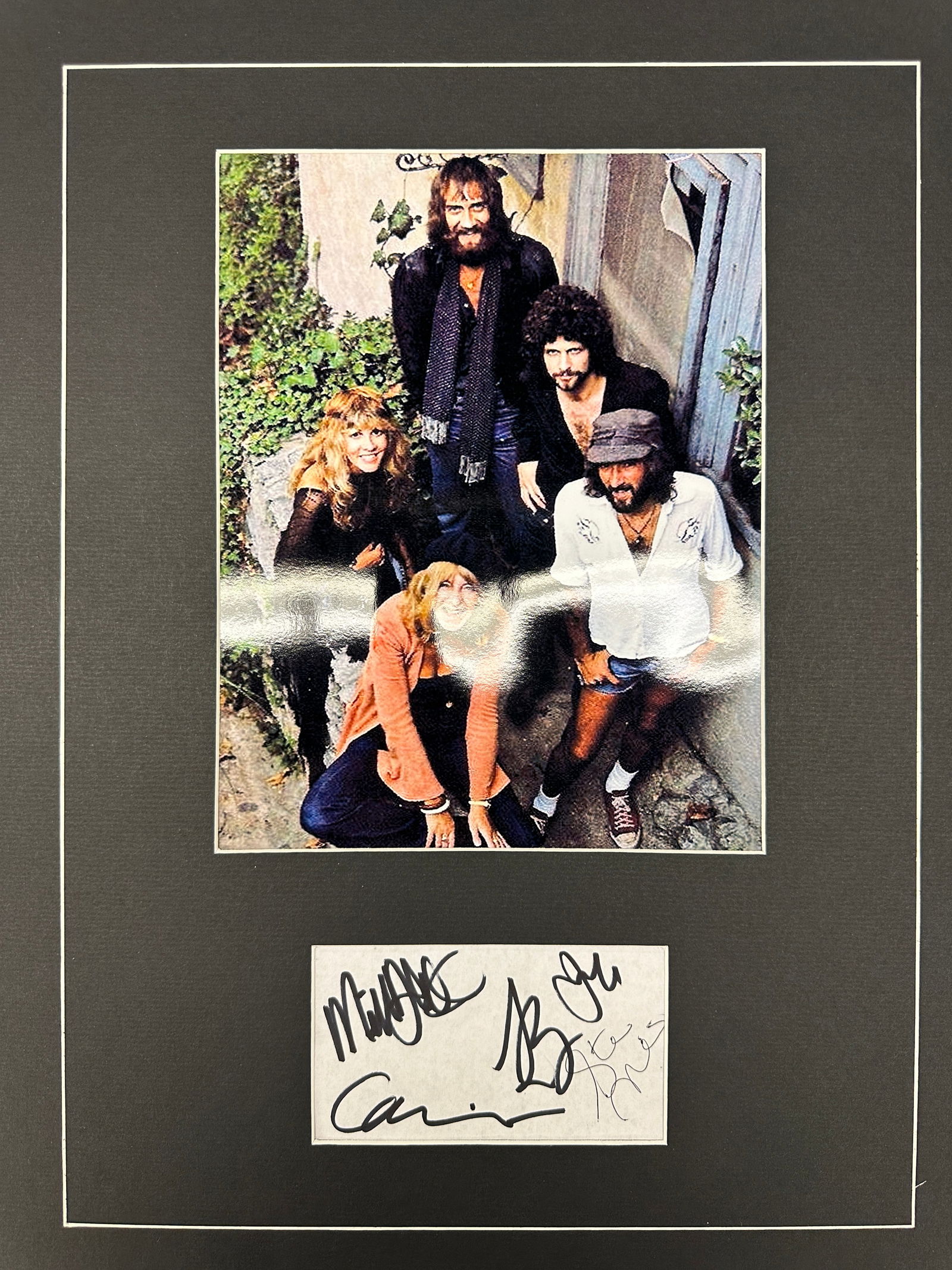 Fleetwood Mac Autograph Display (1 of 2)