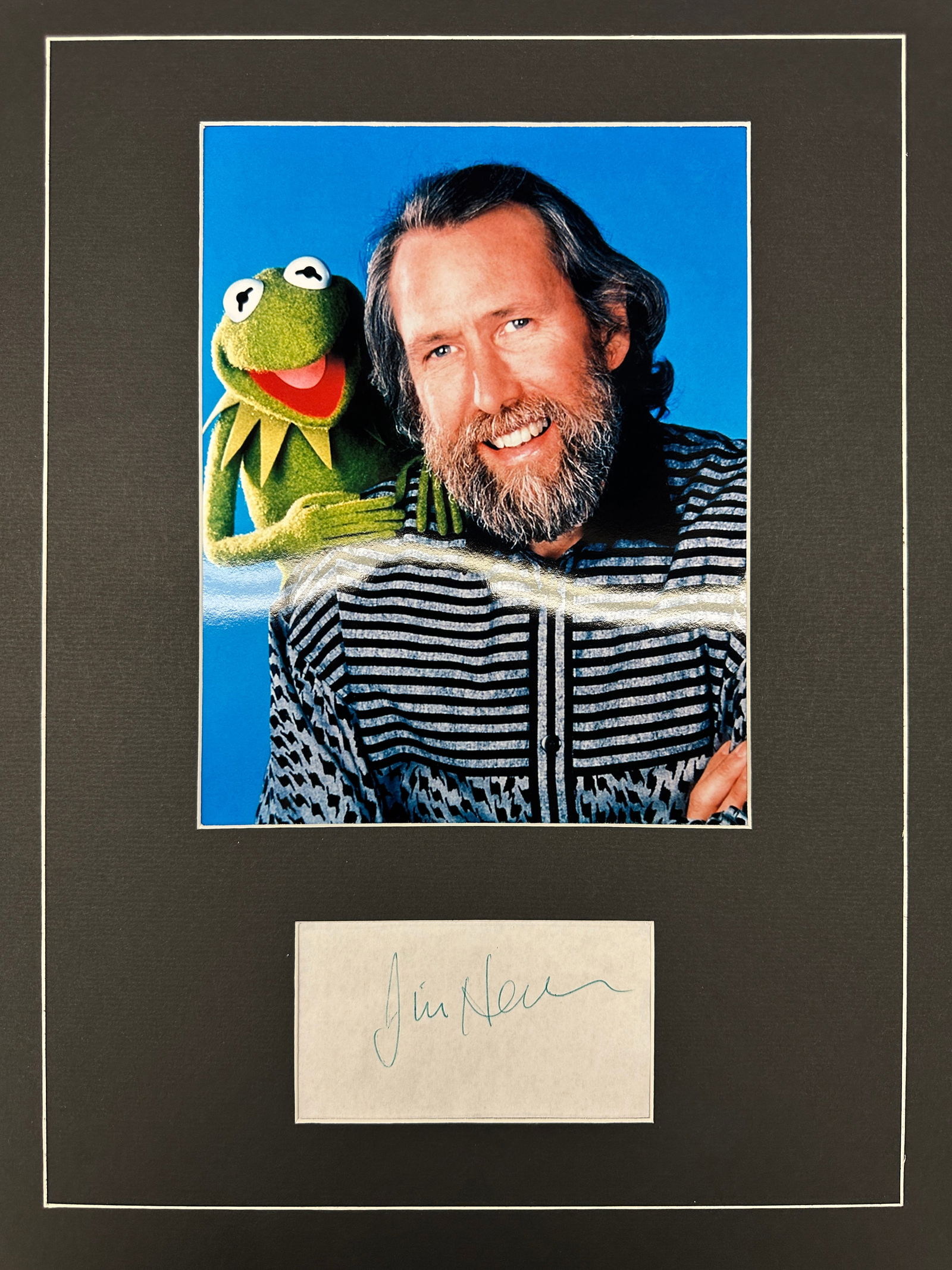 Jim Henson Autograph Display (1 of 2)