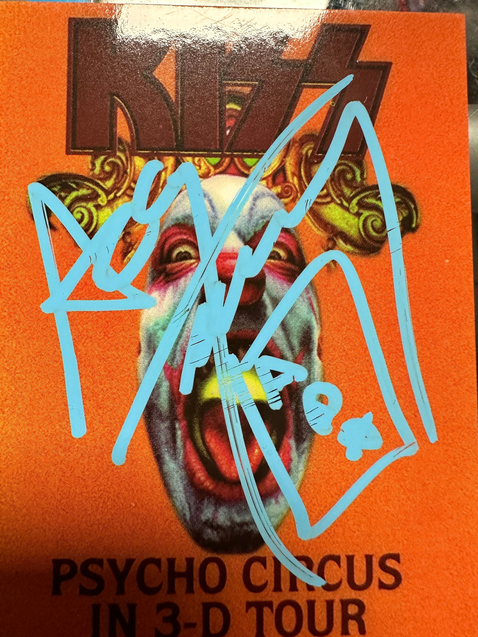 Ace Frehley Autographed Backstage Pass (1 of 1)