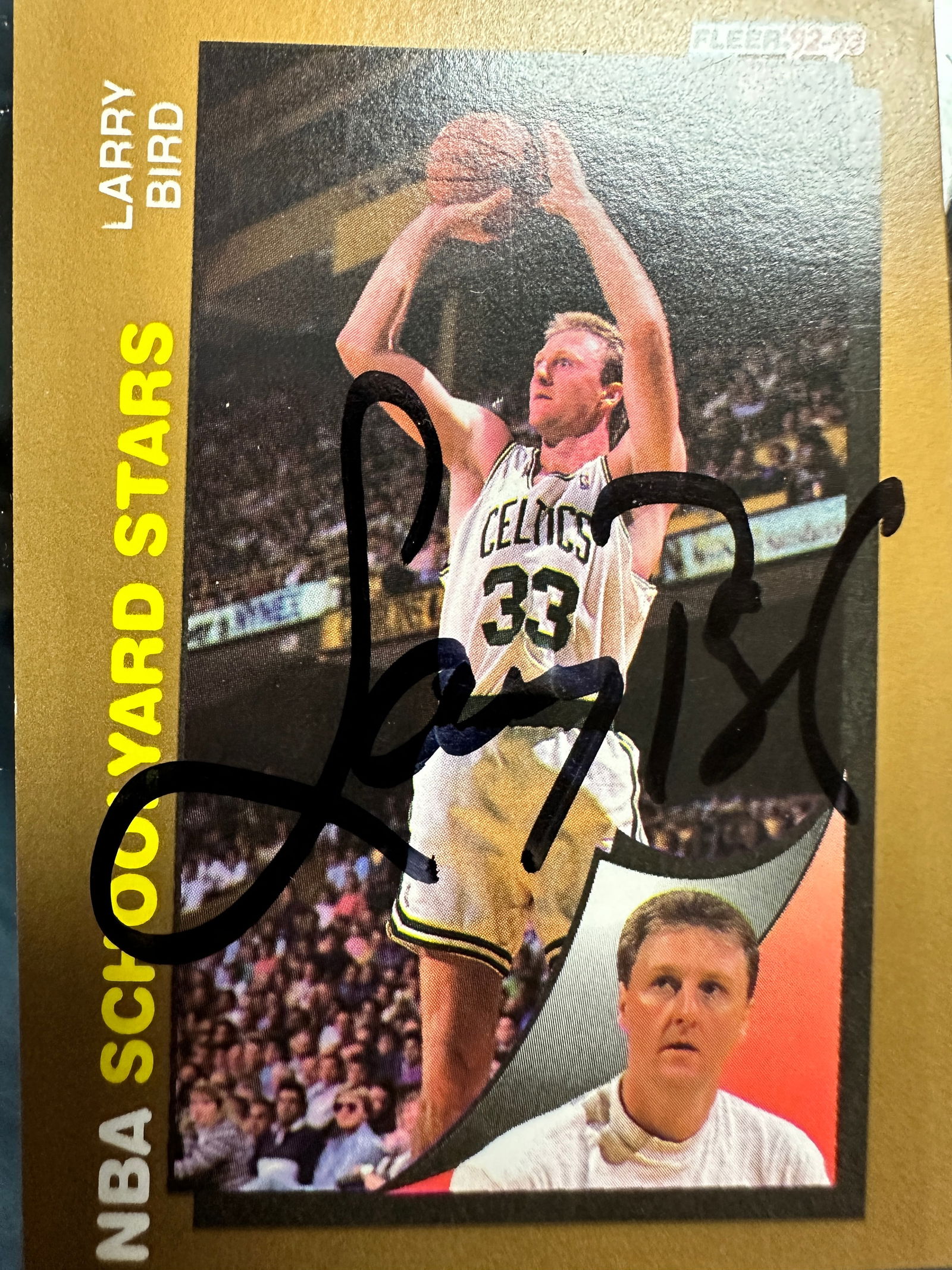 Larry Bird Autographed Card (1 of 1)