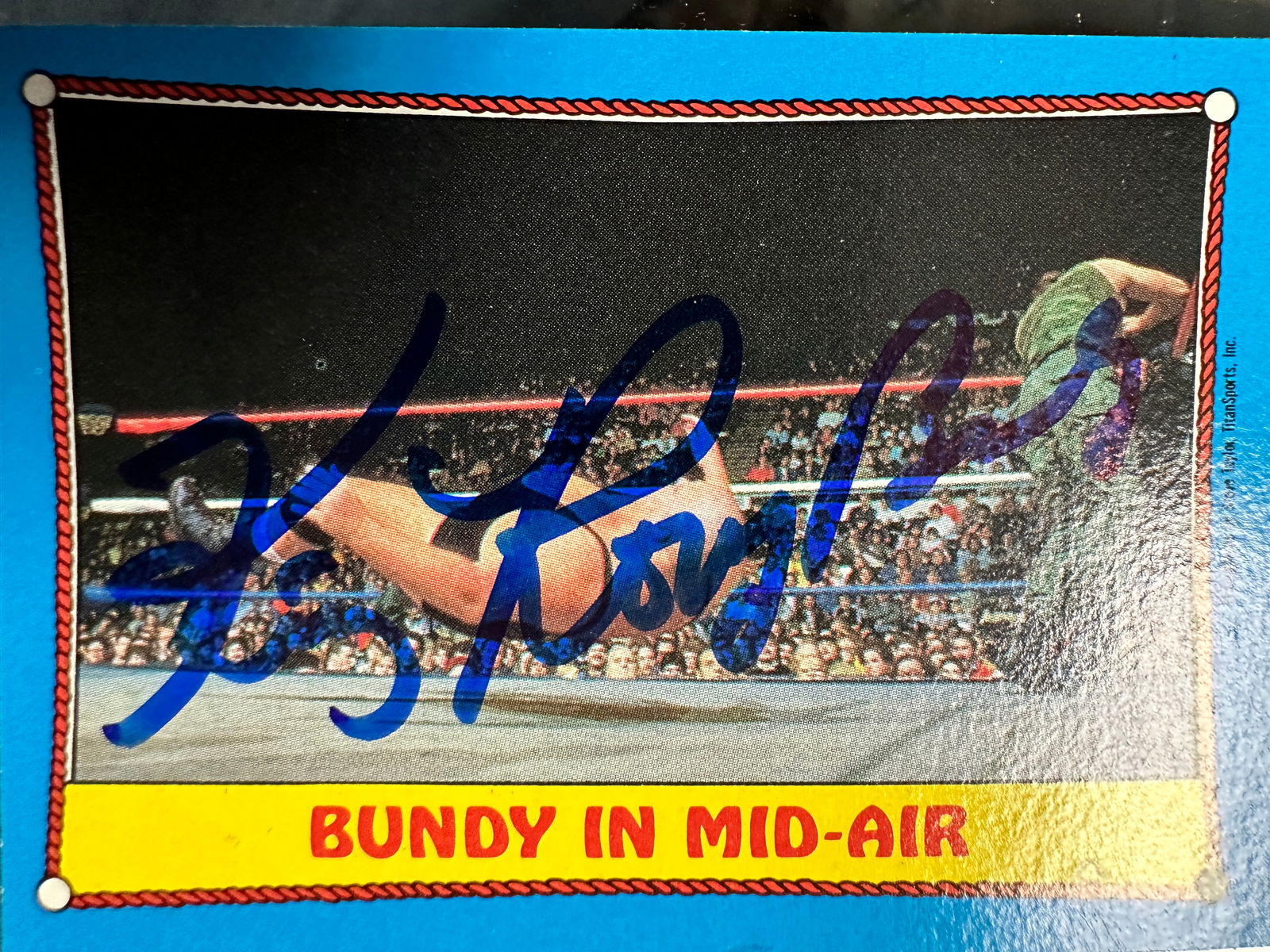 King Kong Bundy Autographed Card (1 of 1)