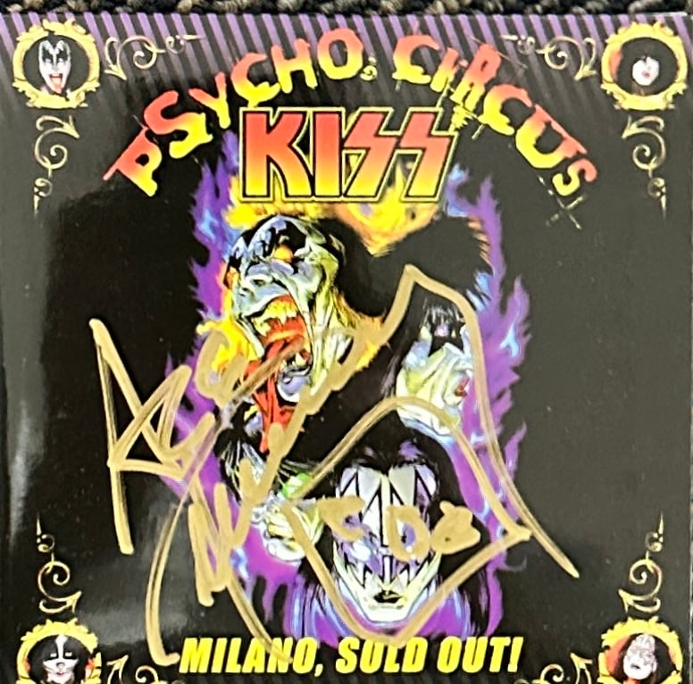 ACE Frehley Autographed CD Cover (1 of 1)