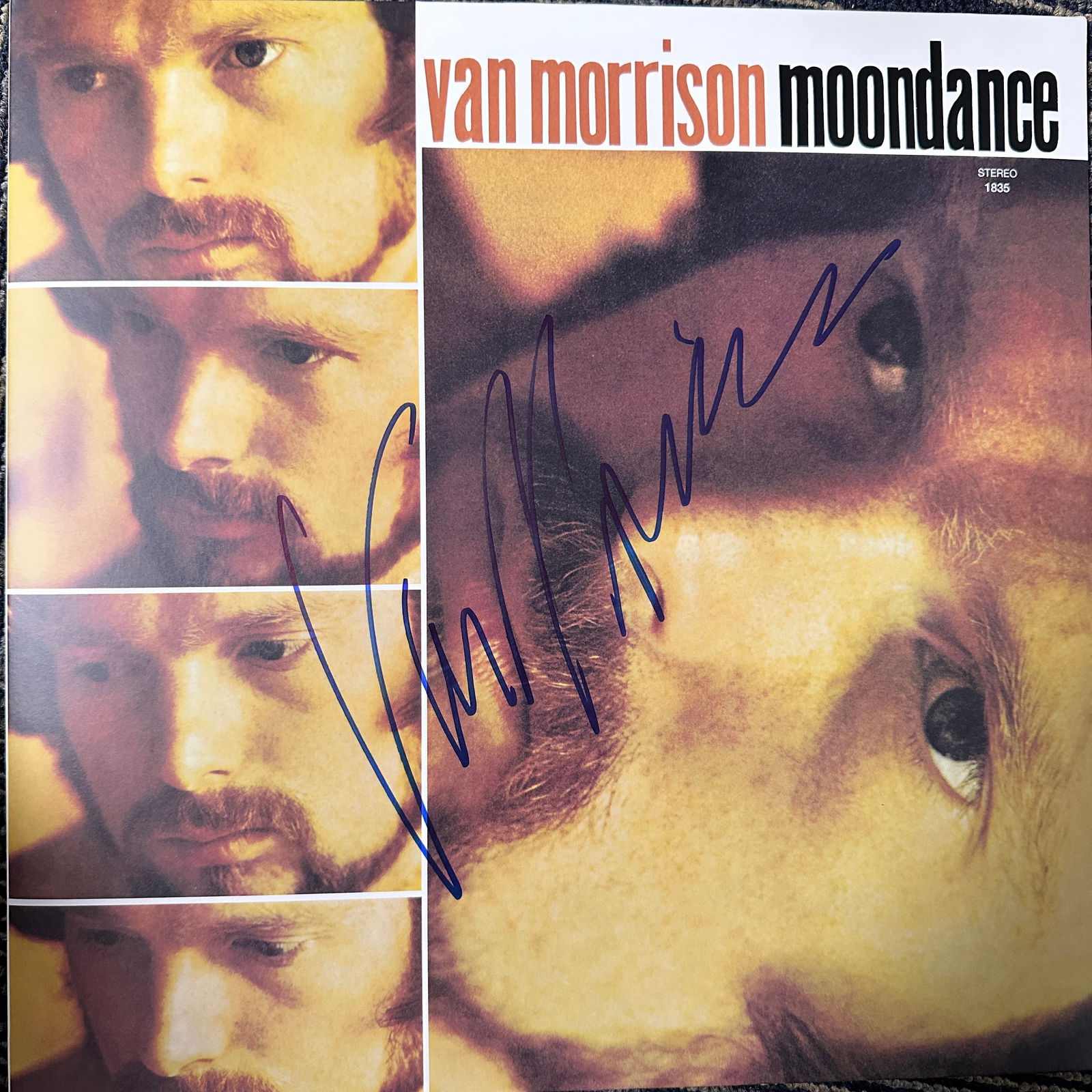 VAN MORRISON Autographed Album (1 of 1)