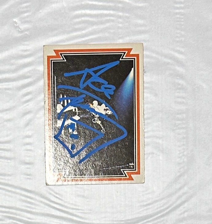 Ace Frehley Autographed Card (1 of 2)