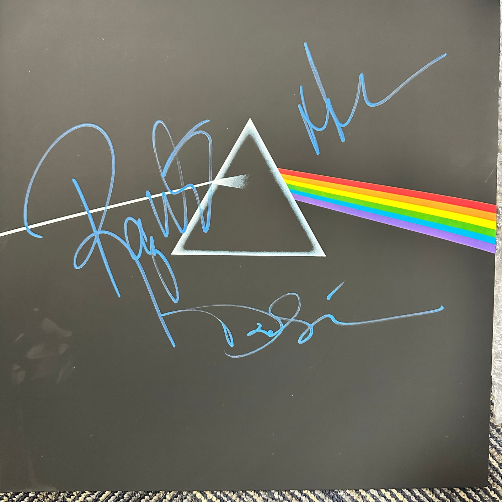 Pink Floyd Autographed Album ROGER DAVID NICK (1 of 2)