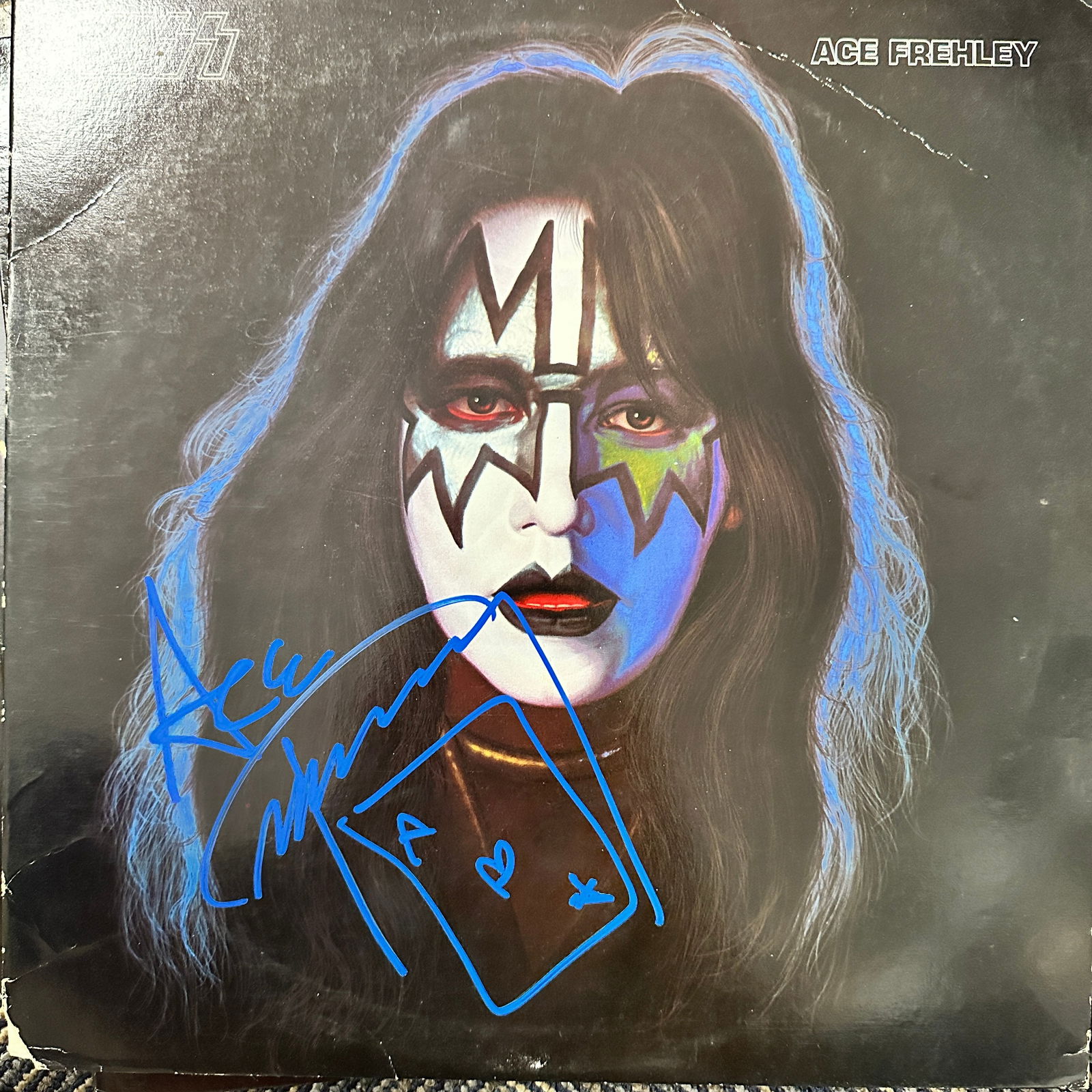 Ace Frehley Autographed ALBUM (1 of 2)