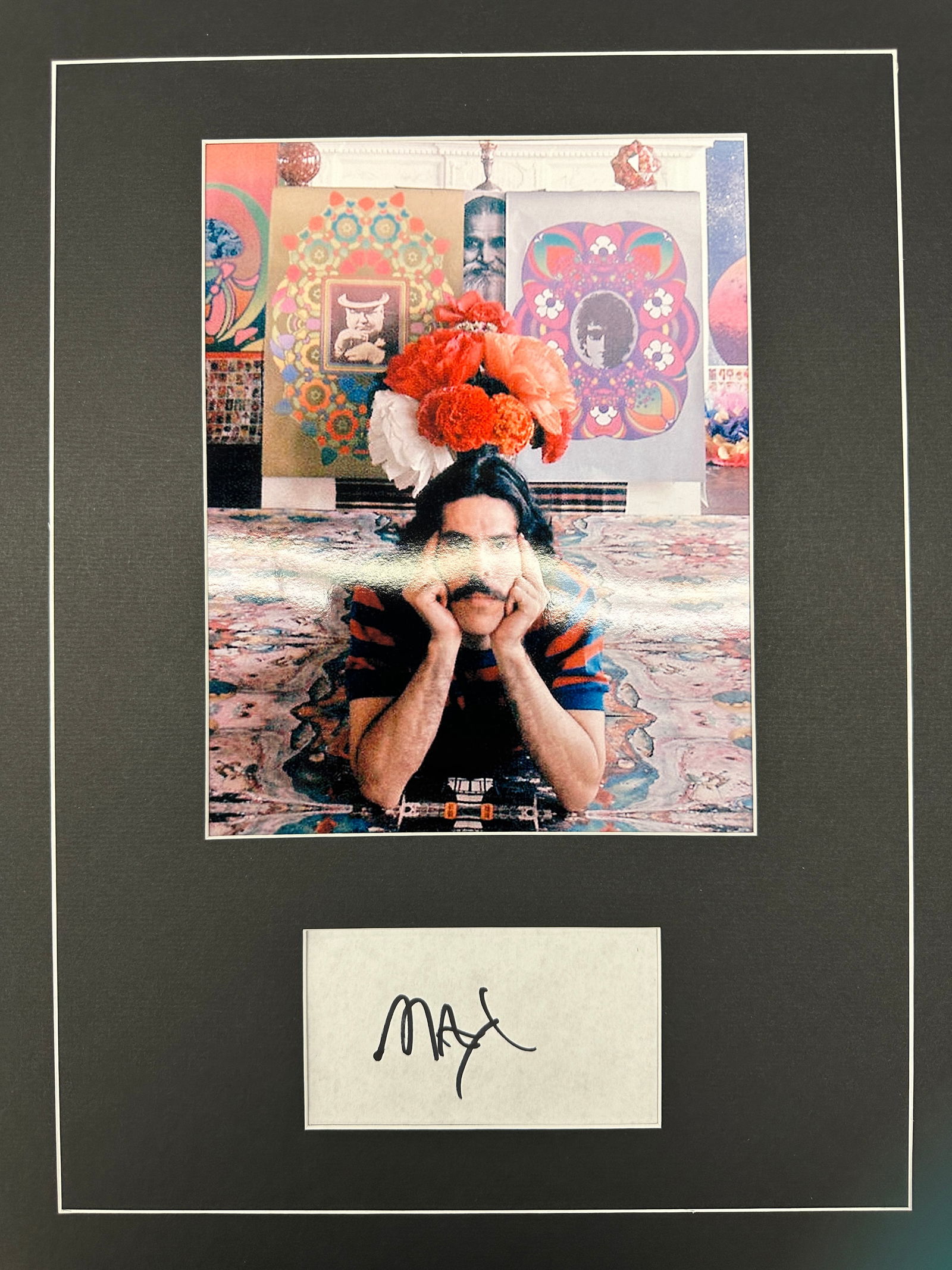 Peter Max Autograph Display (1 of 1)