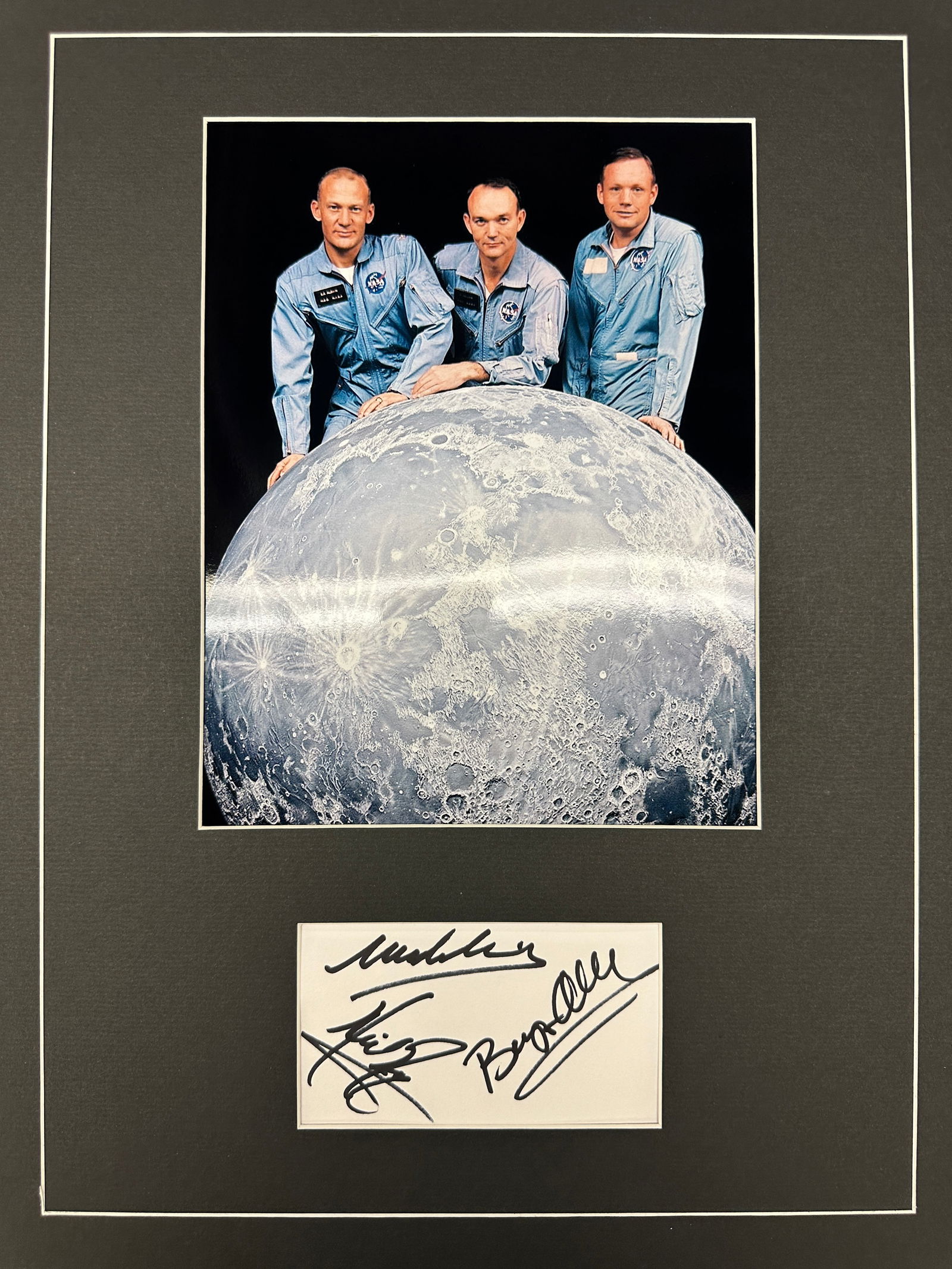 Apollo 11 Crew Autograph Display (1 of 1)