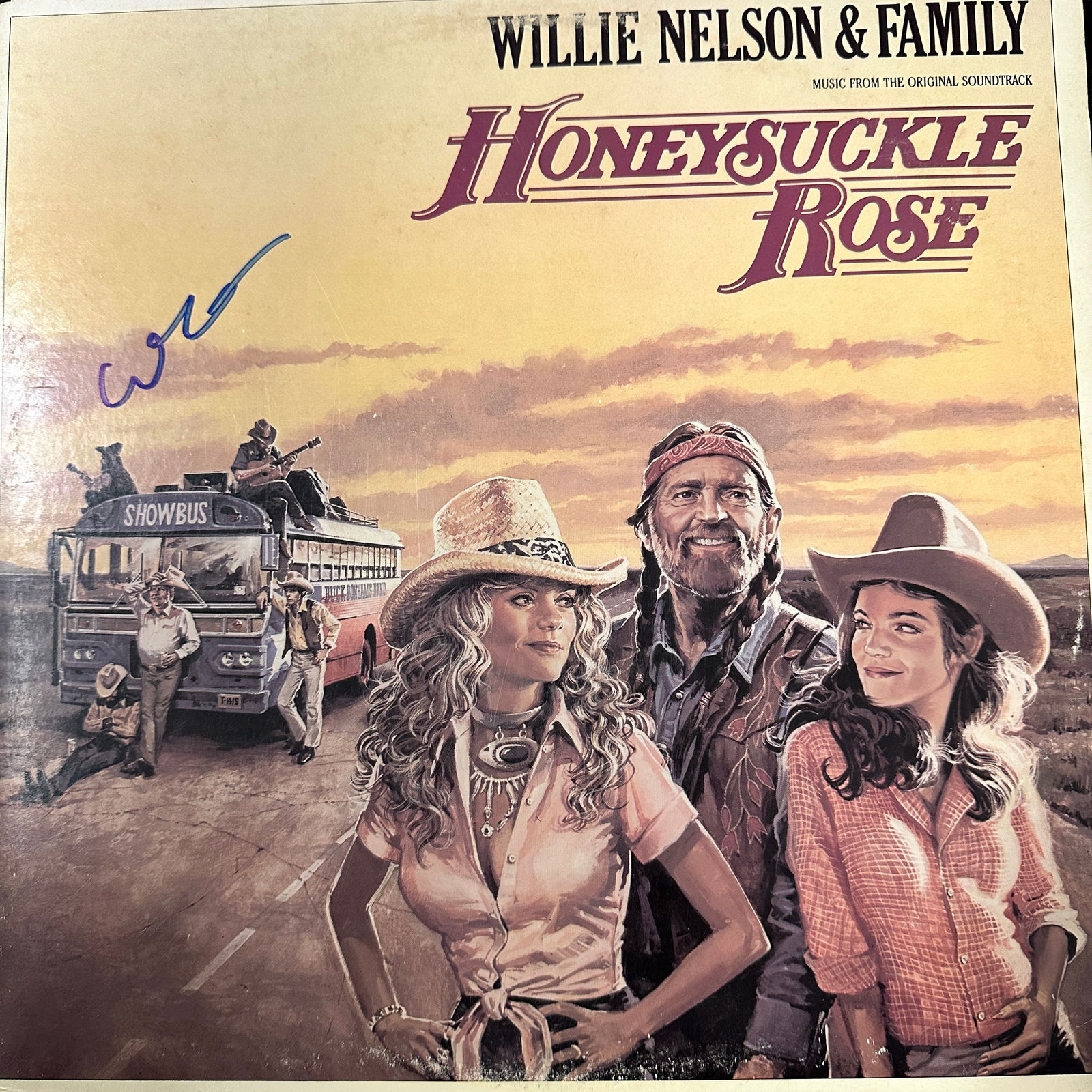 Willie Nelson Autographed ALBUM (1 of 1)