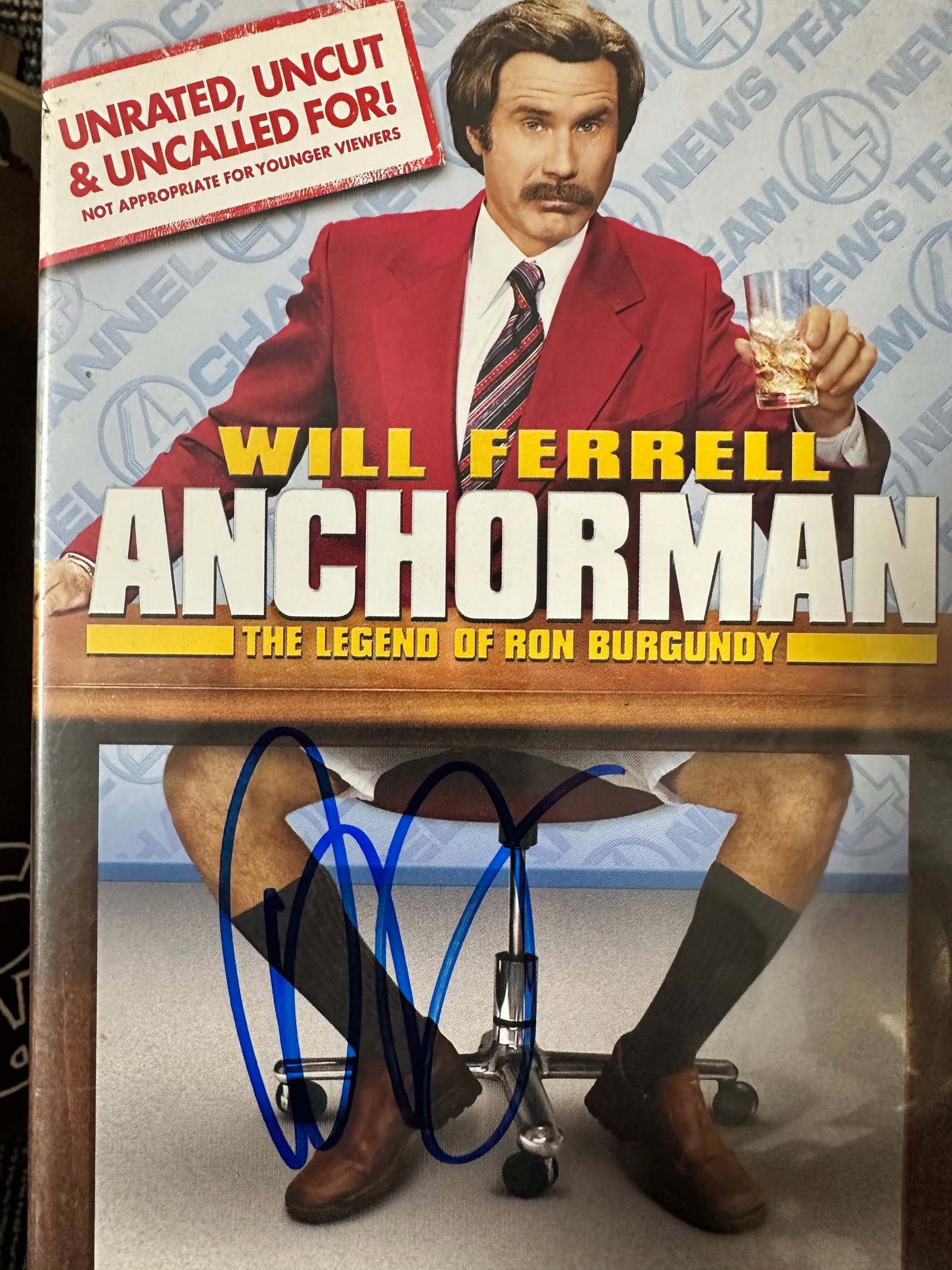 Will Ferrell Autographed DVD (1 of 1)