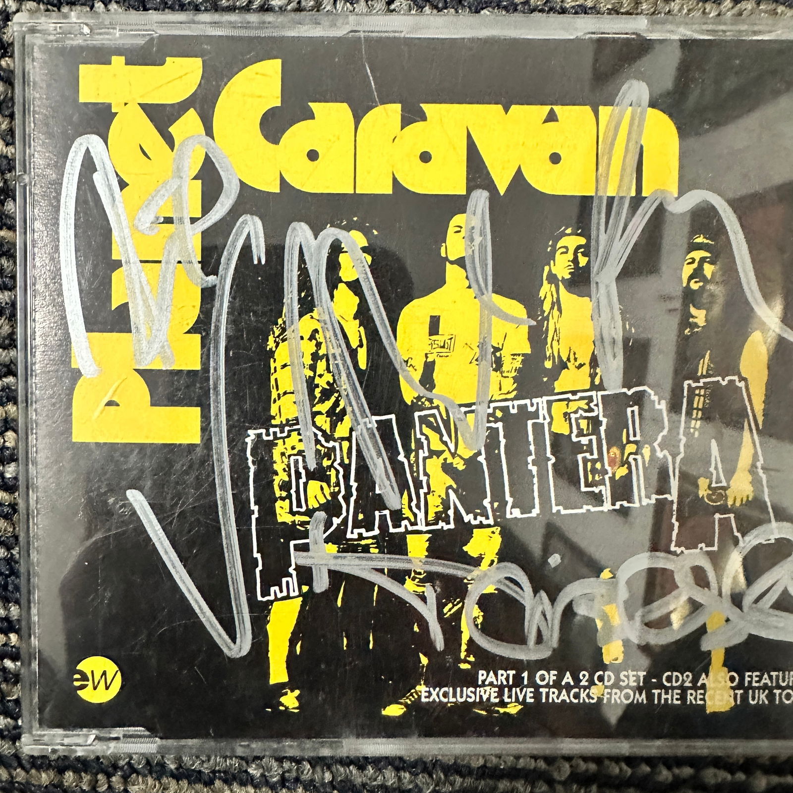 Pantera Autographed CD DIMEBAG VINNIE PAUL REX PHIL (1 of 1)