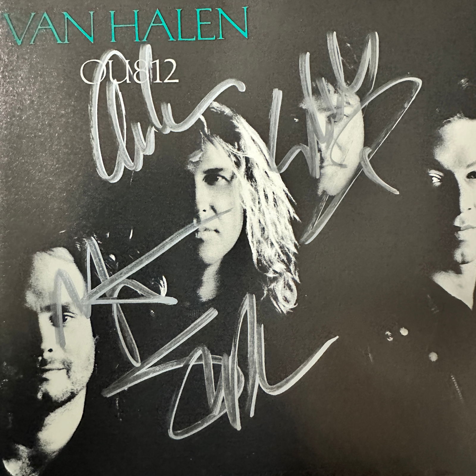 Van Halen Autographed CD All 4 SAMMY DAVID ALEX MICHAEL (1 of 1)