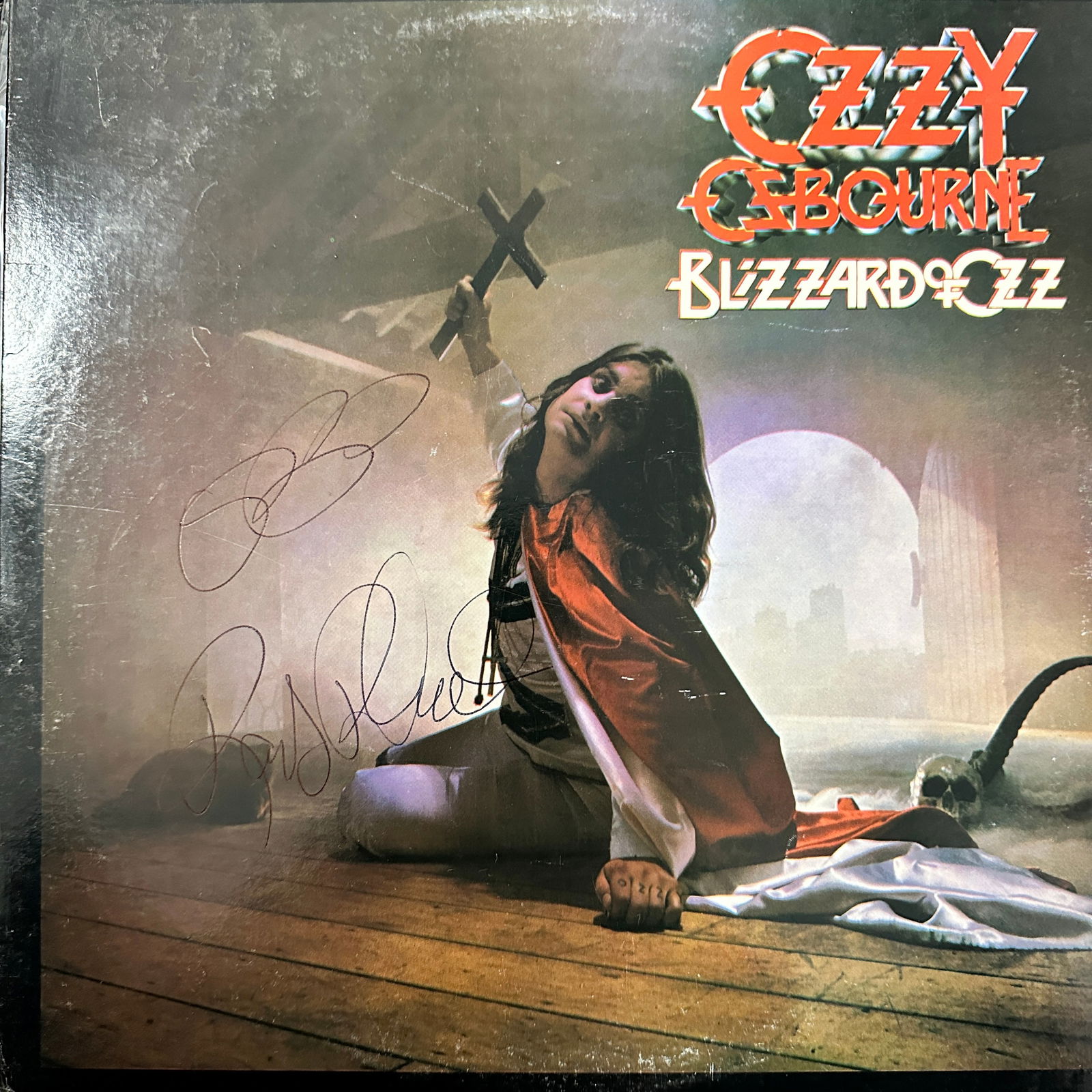 Ozzy Osbourne Randy Rhoads Autographed ALBUM (1 of 1)