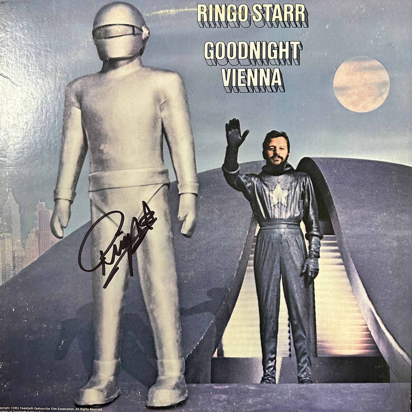 Ringo Starr Autographed ALBUM: Displays are not framed, and can be framed for a cost. Framed items will state they are framed in the name of the item. All signed items come with a COA. All items now come with a 3rd Party COA from P