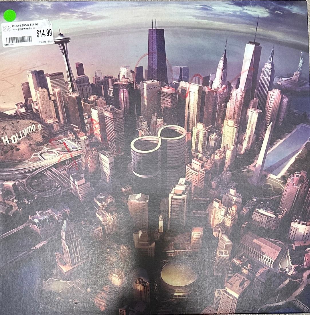 Foo Fighters Dave and Taylor Autographed ALBUM (1 of 1)