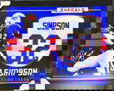 OJ Simpson Autographed Jersey Framed