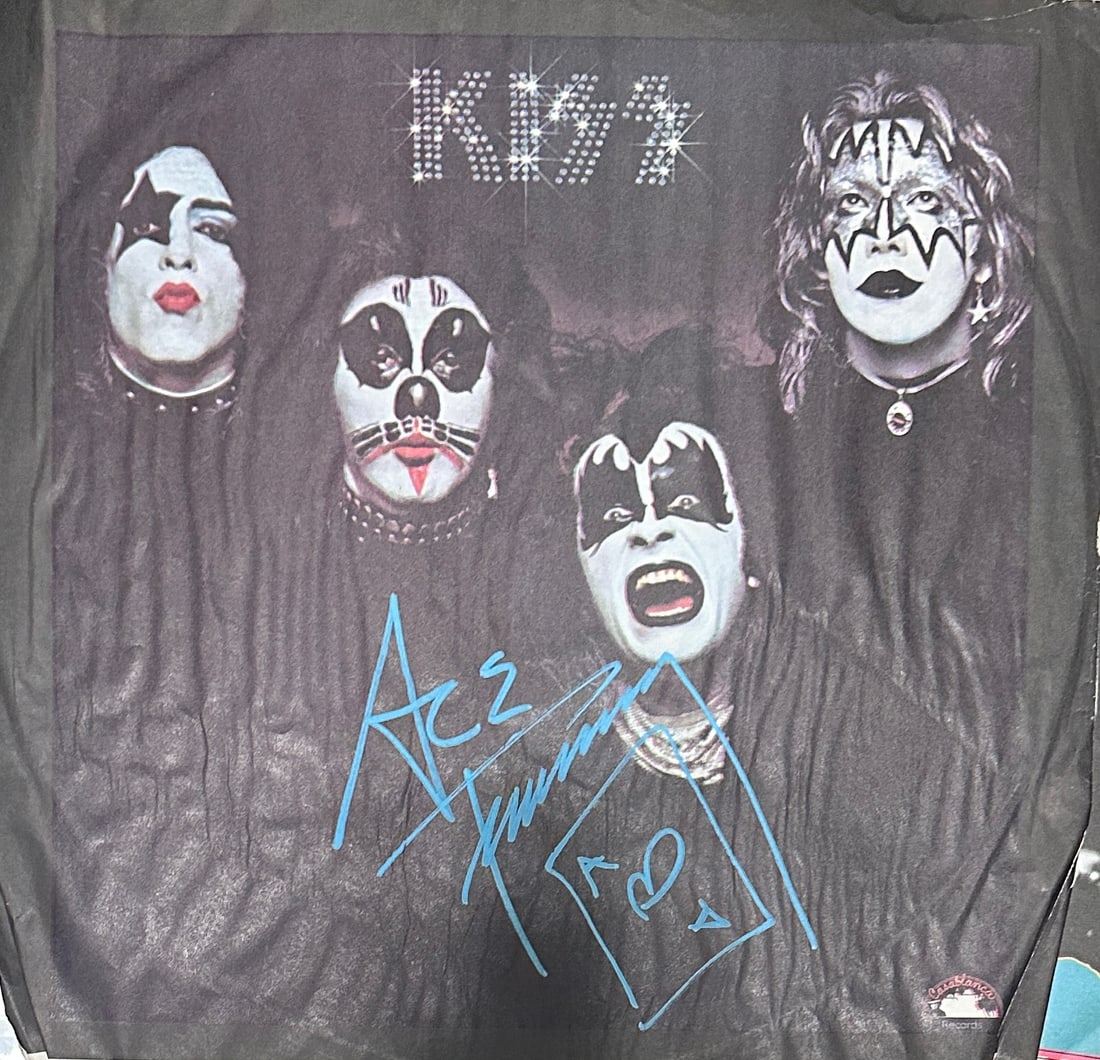 Ace Frehley Autographed Album Insert (1 of 1)