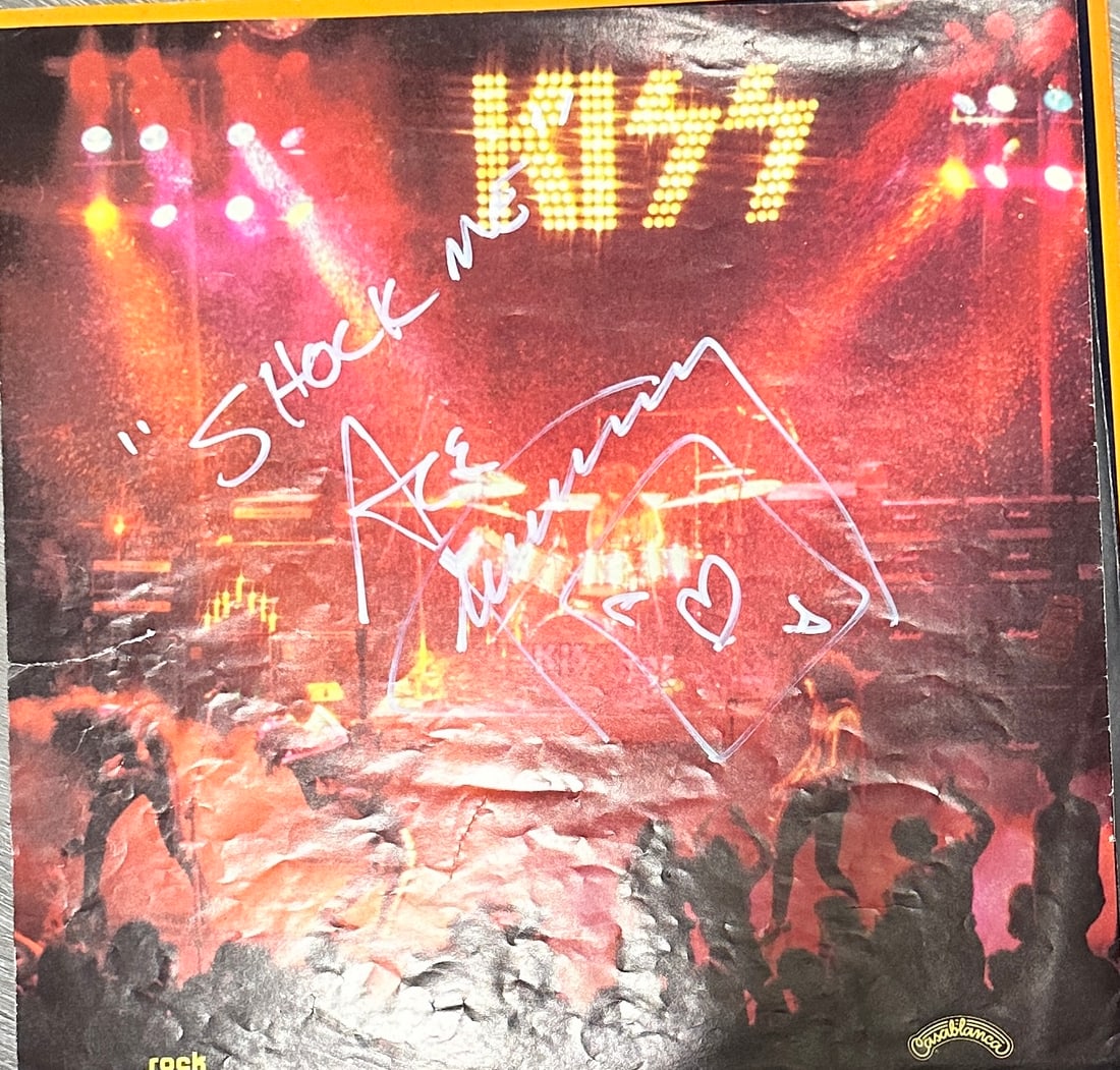 Ace Frehley Autographed Album Insert (1 of 1)