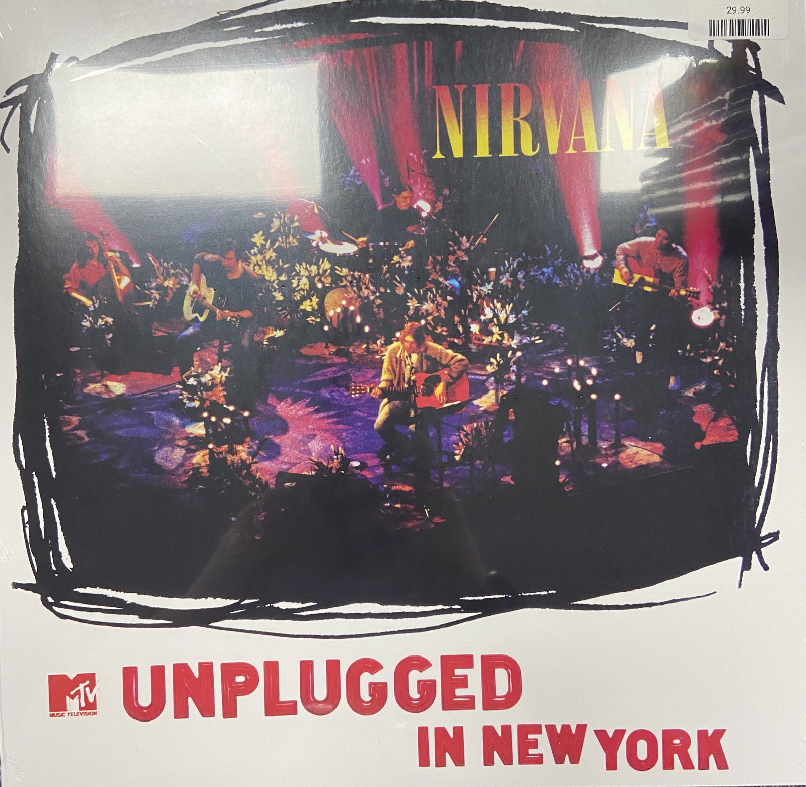 Nirvana-Unplugged in New York Vinyl Record Sealed (1 of 1)