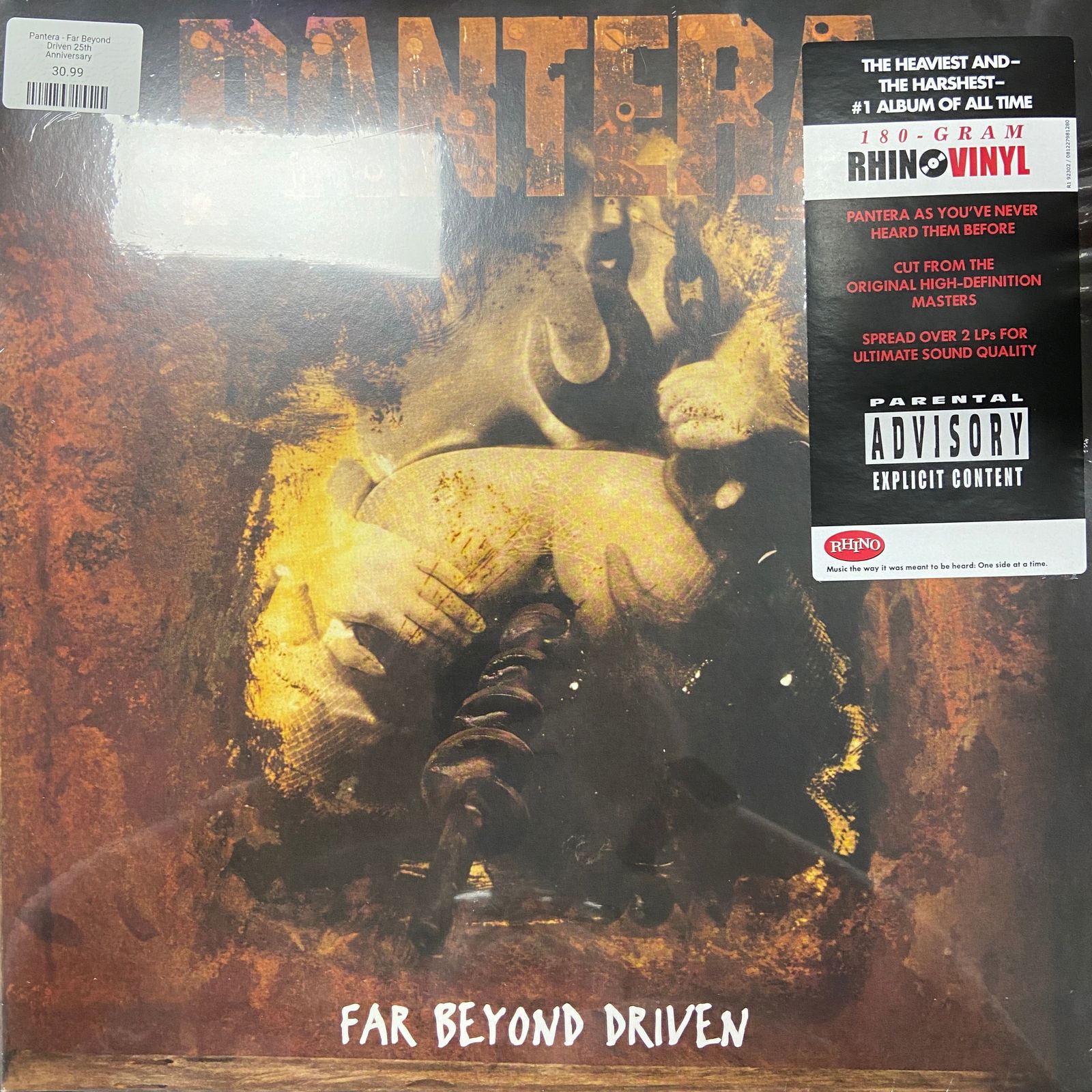 Pantera-Far Beyond Driven Vinyl Record Sealed (1 of 1)