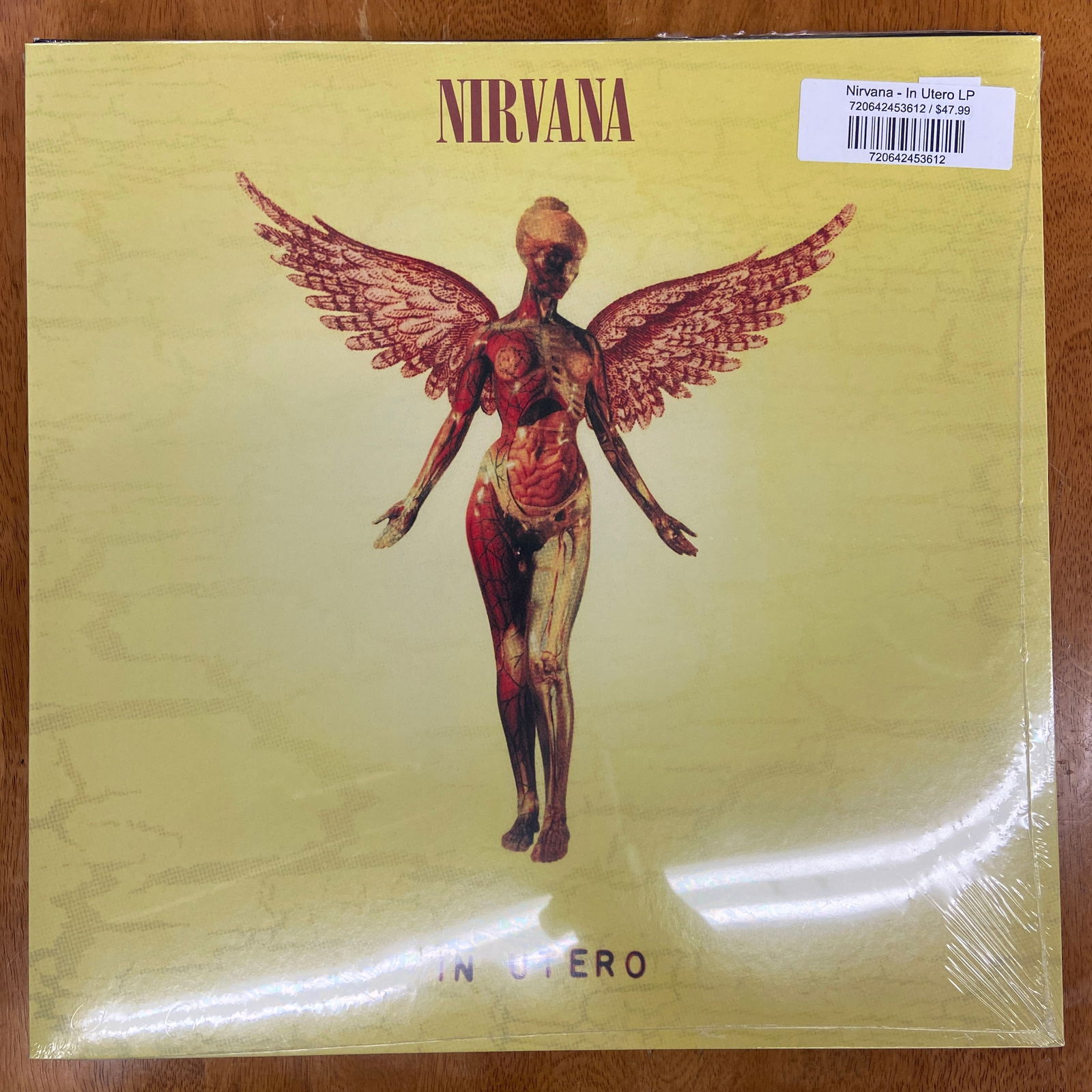 Nirvana-In Utero Vinyl Record Sealed (1 of 1)
