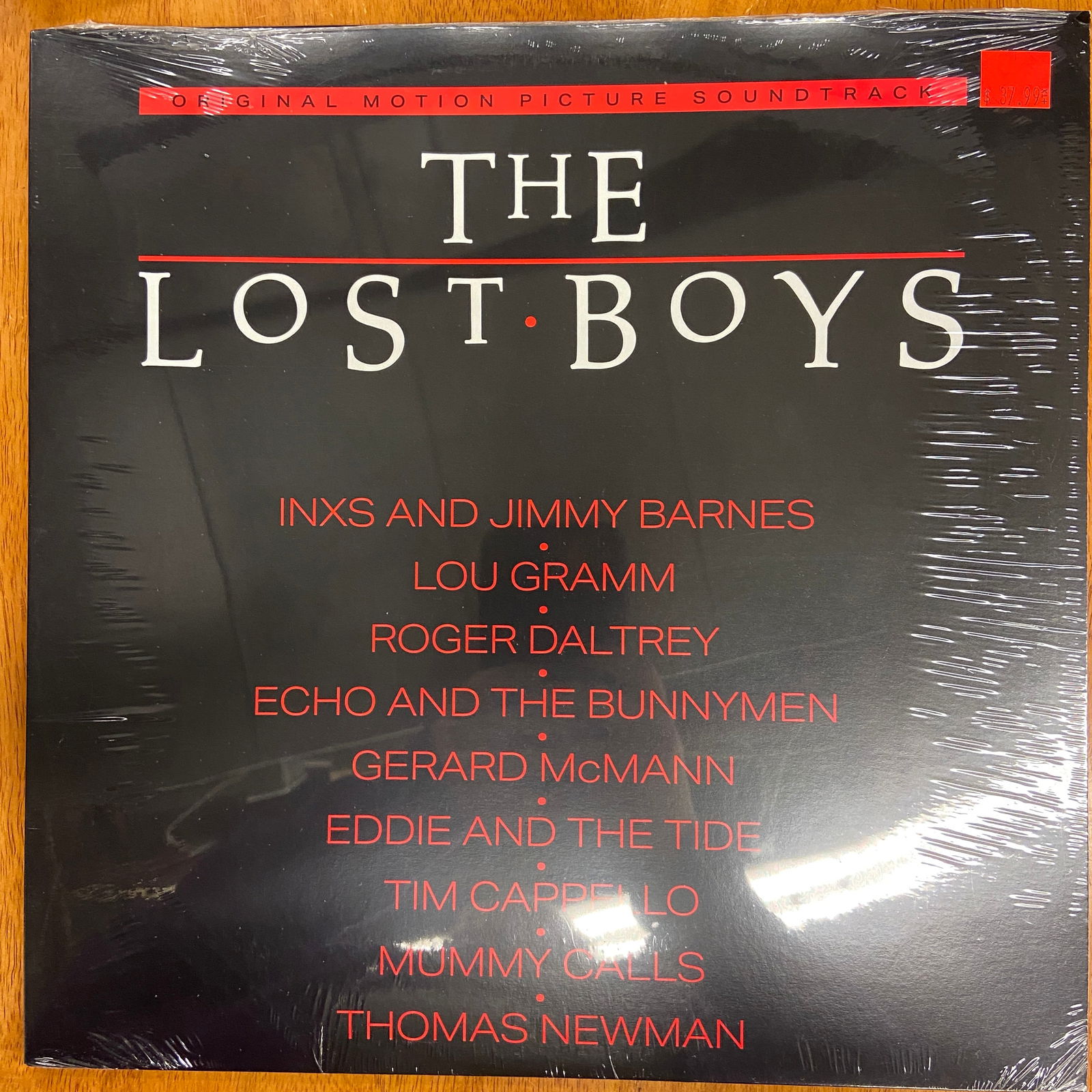 The Lost Boys Soundtrack  Vinyl Record Sealed (1 of 1)