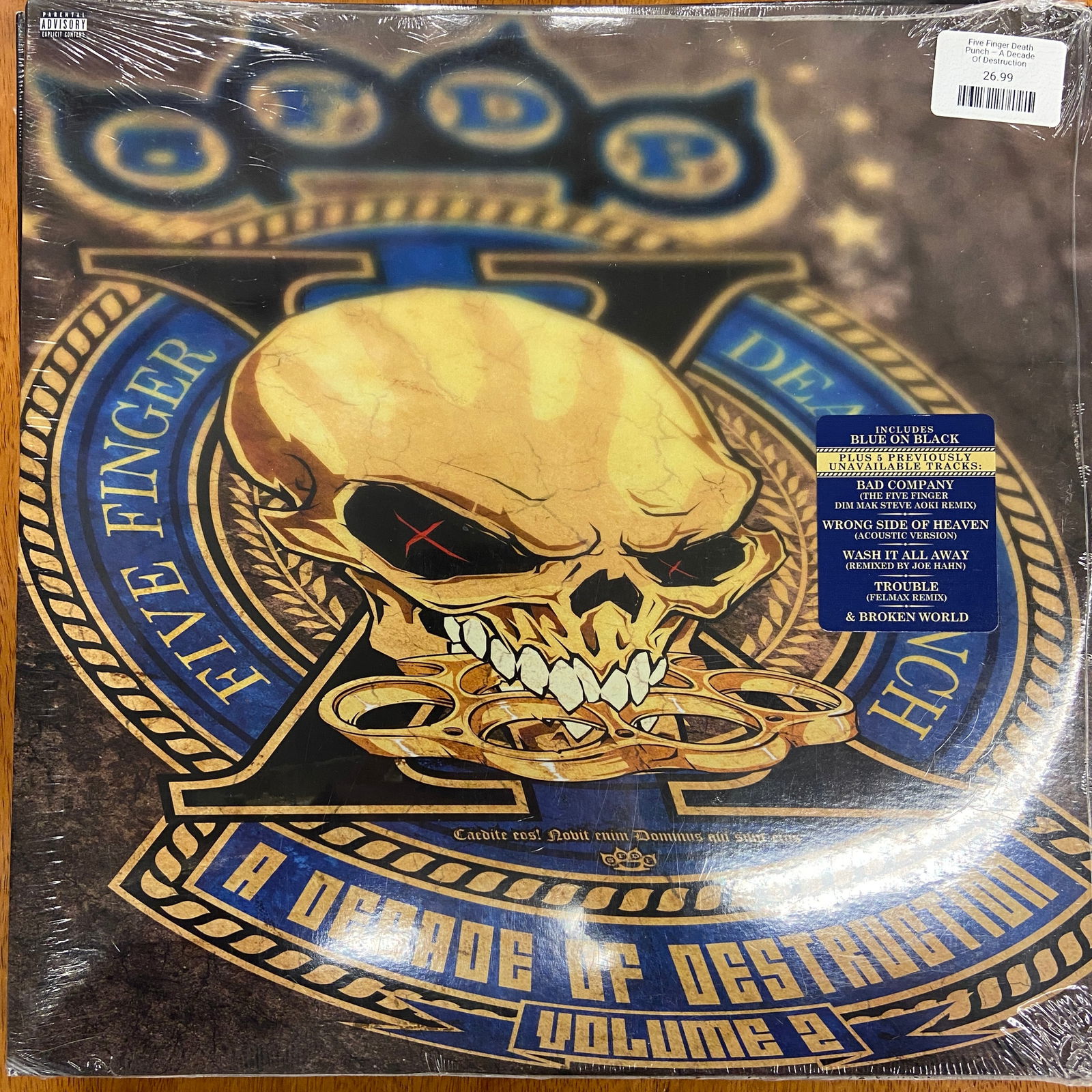 Five Finger Death Punch-A Decade of Destruction Vinyl Record Sealed (1 of 1)