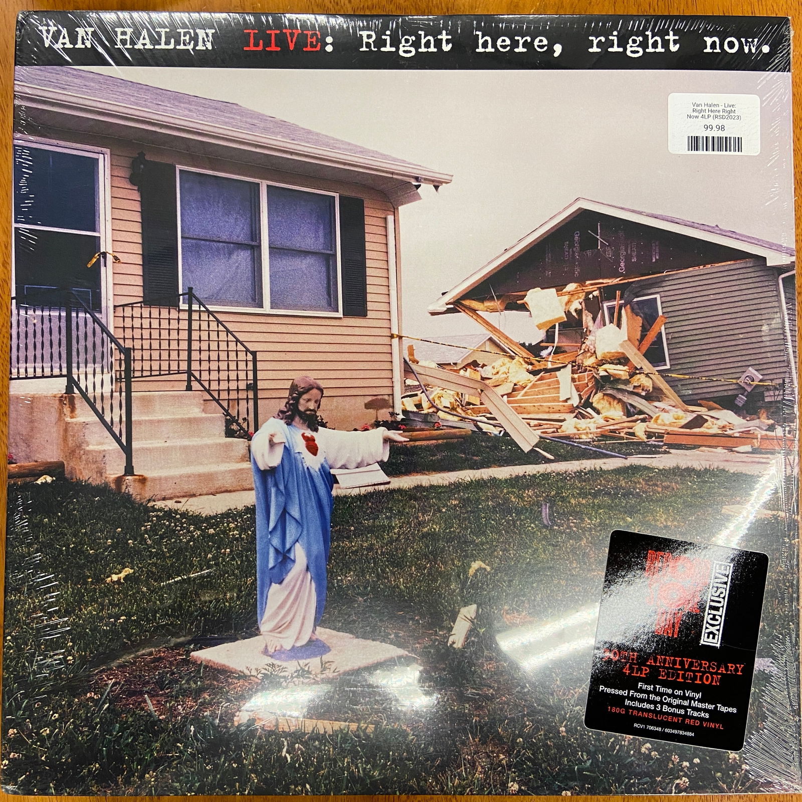 Van Halen-Live Right Here, Righ Now Vinyl Record Sealed (1 of 1)
