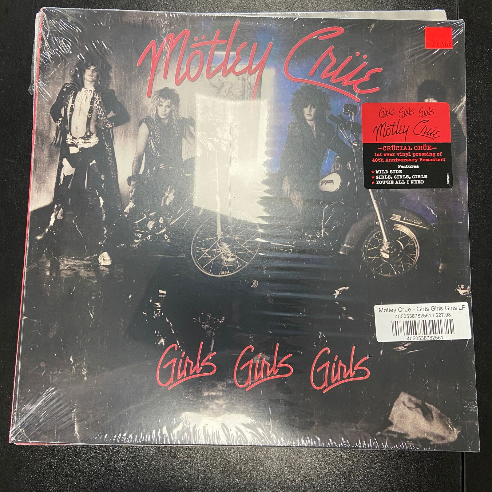 Motley Crue-Girls Girls Girls Vinyl Record Sealed (1 of 1)