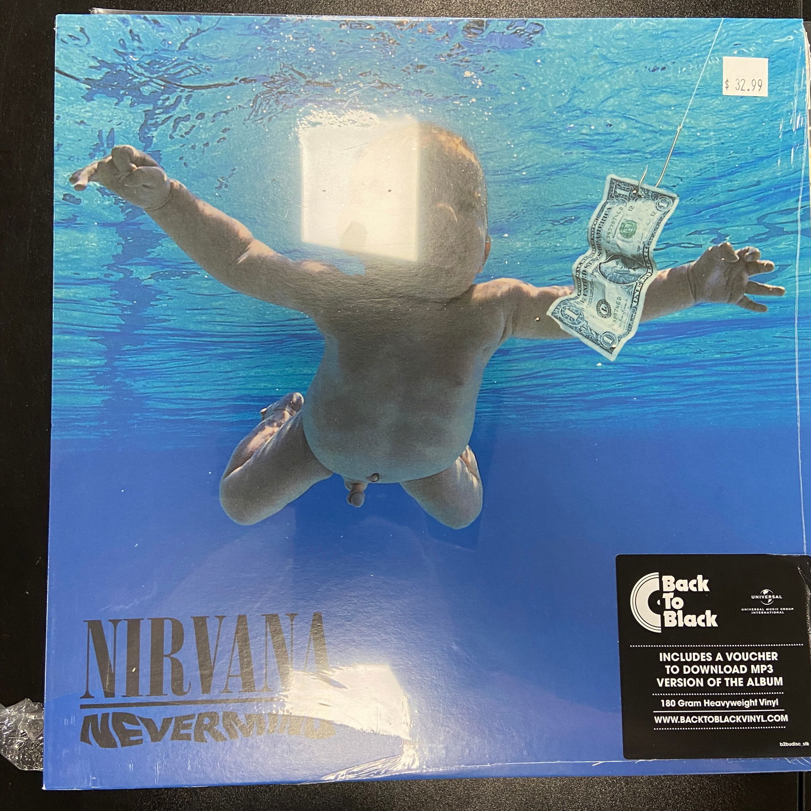 Nirvana-Nevermind Vinyl Record (1 of 1)