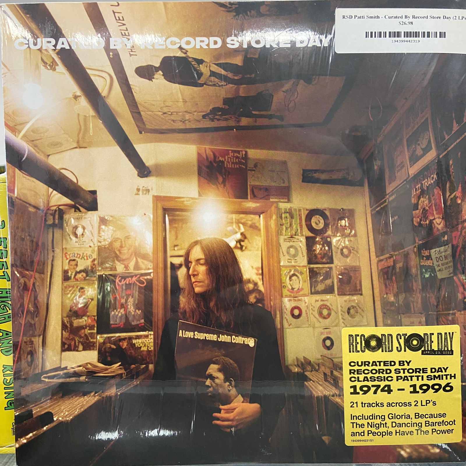 Patti Smith-Curated by RSD Vinyl Record Sealed: Displays are not framed, and can be framed for a cost. Framed items will state they are framed in the name of the item. All signed items come with a COA. All items now come with a 3rd Party COA from P