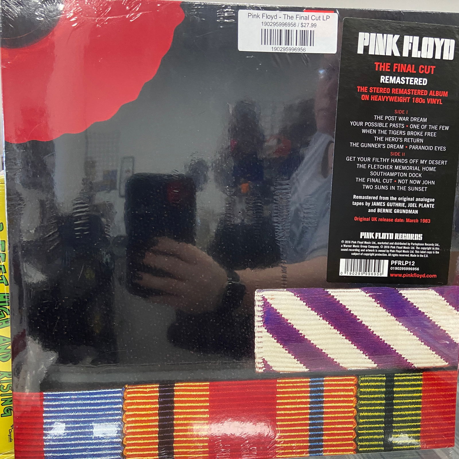 Pink Floyd-The Final Cut Vinyl Record Sealed (1 of 1)